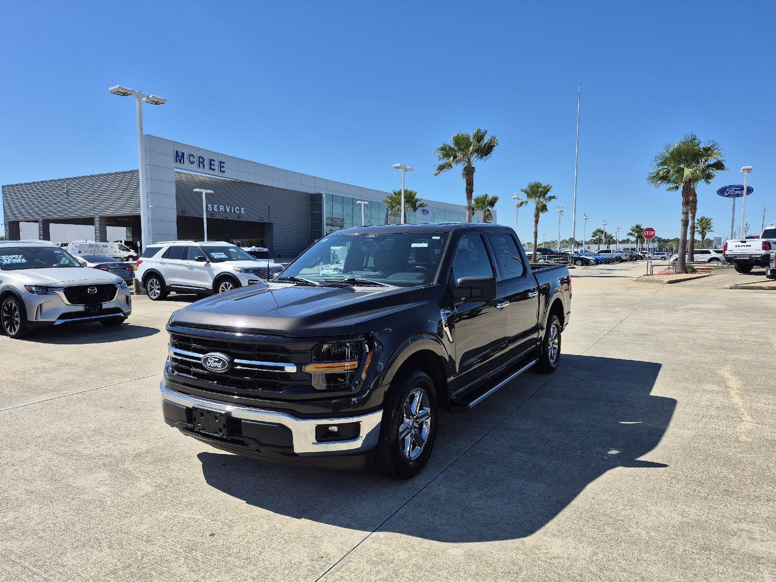 Darkened Bronze 2024 Ford F-150 XLT SuperCrew RWD Pickup Truck 4X2 Automatic