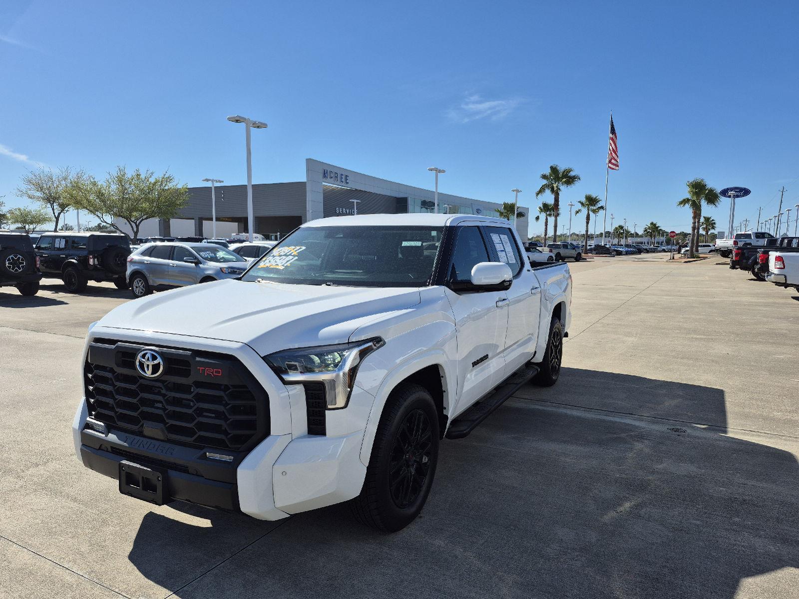 Ice Cap 2023 Toyota Tundra SR5 CrewMax Cab 4WD Pickup Truck Four-Wheel Drive Automatic