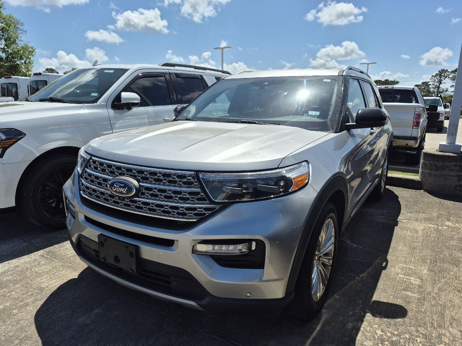 Iconic Silver 2020 Ford Explorer Limited AWD SUV / Crossover All-Wheel Drive Automatic