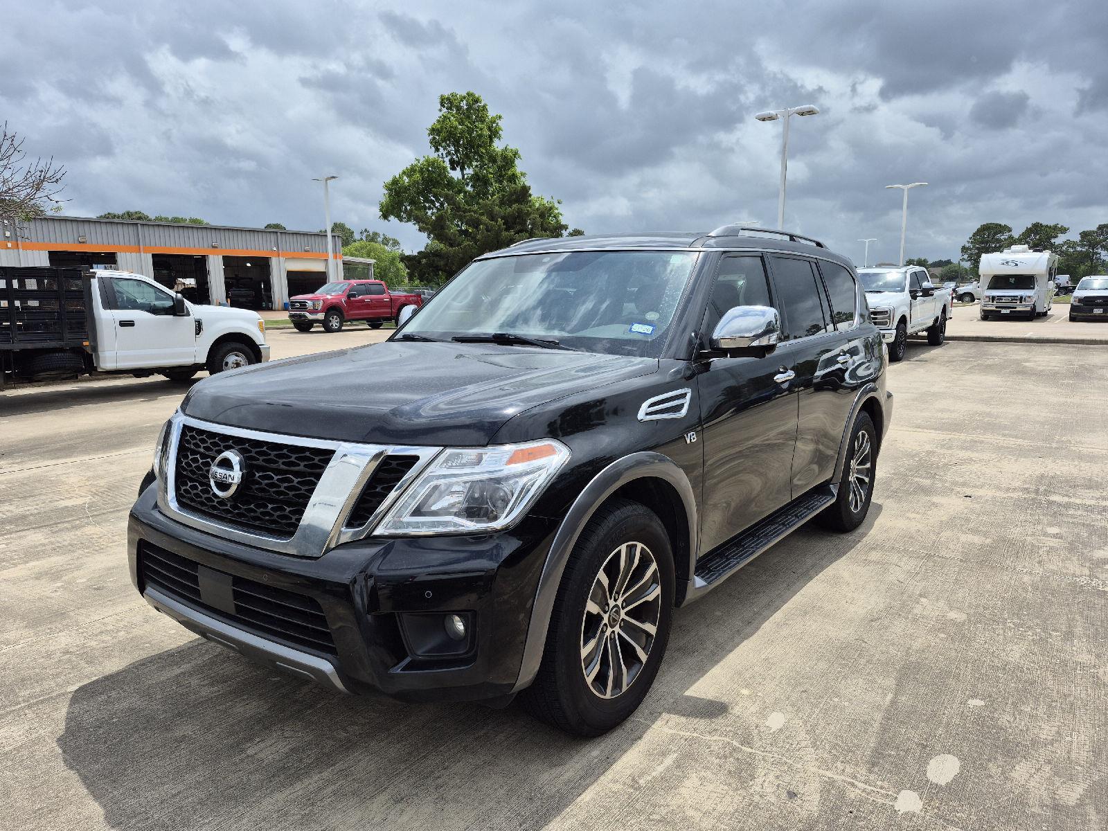 Super Black 2020 Nissan Armada SL RWD SUV / Crossover 4X2 Automatic