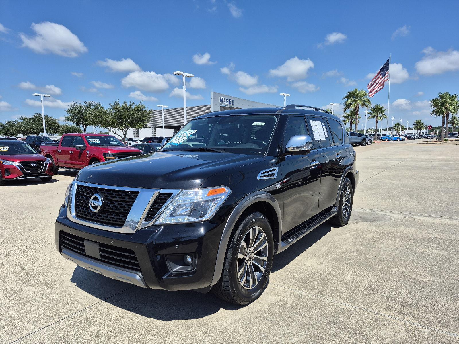 Super Black 2020 Nissan Armada SL RWD SUV / Crossover 4X2 Automatic