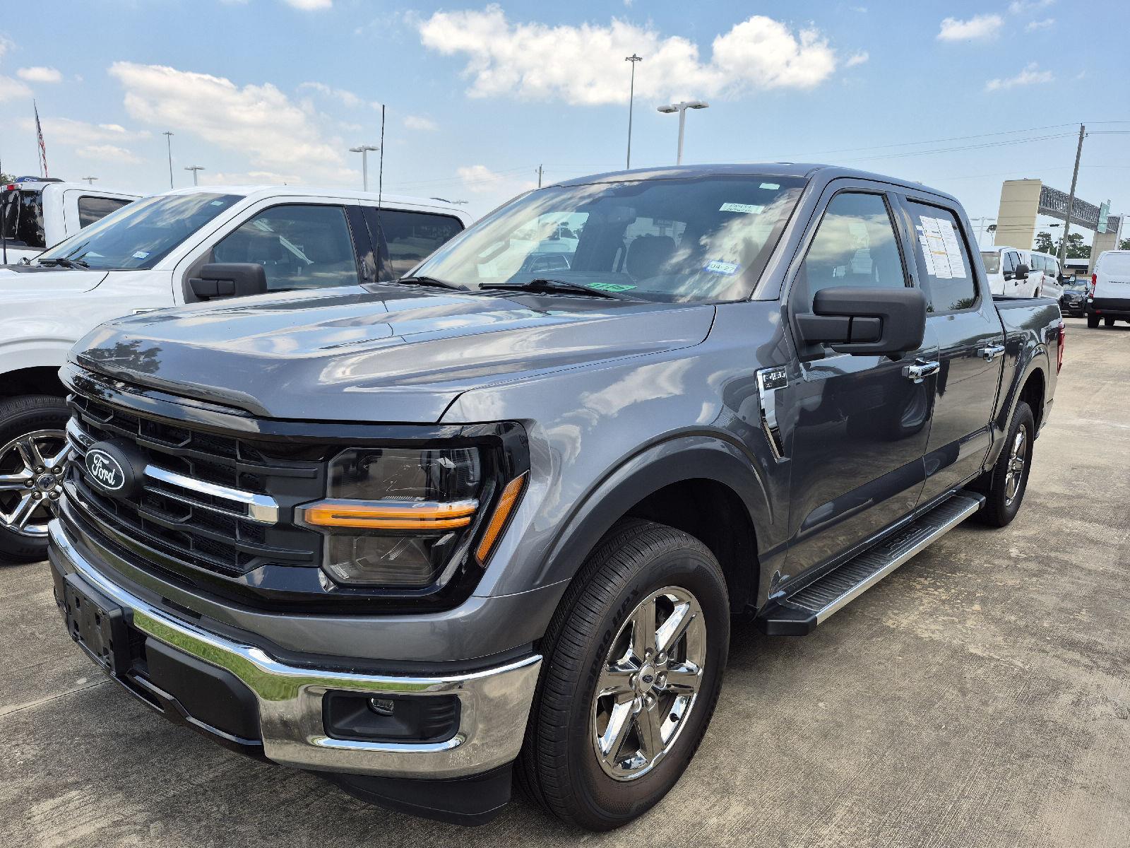 Carbonized Gray 2024 Ford F-150 XLT SuperCrew RWD Pickup Truck 4X2 Automatic