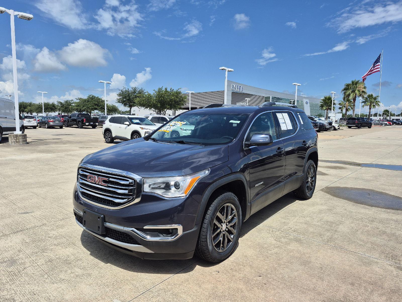 Blue Steel Metallic 2019 GMC Acadia SLT-1 FWD SUV / Crossover Front-Wheel Drive 6-Speed Automatic