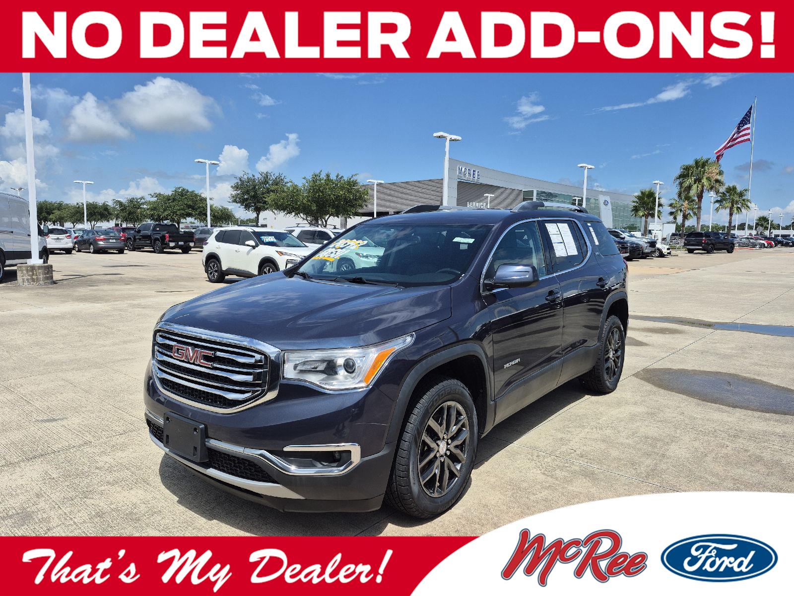 Blue Steel Metallic 2019 GMC Acadia SUV / Crossover Front-Wheel Drive 6-Speed Automatic