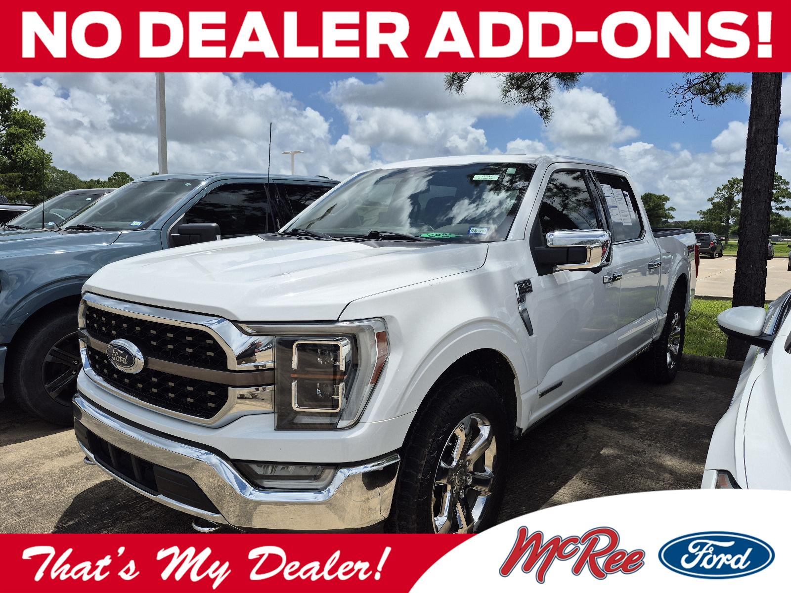Oxford White 2021 Ford F-150 Pickup Truck Four-Wheel Drive Automatic