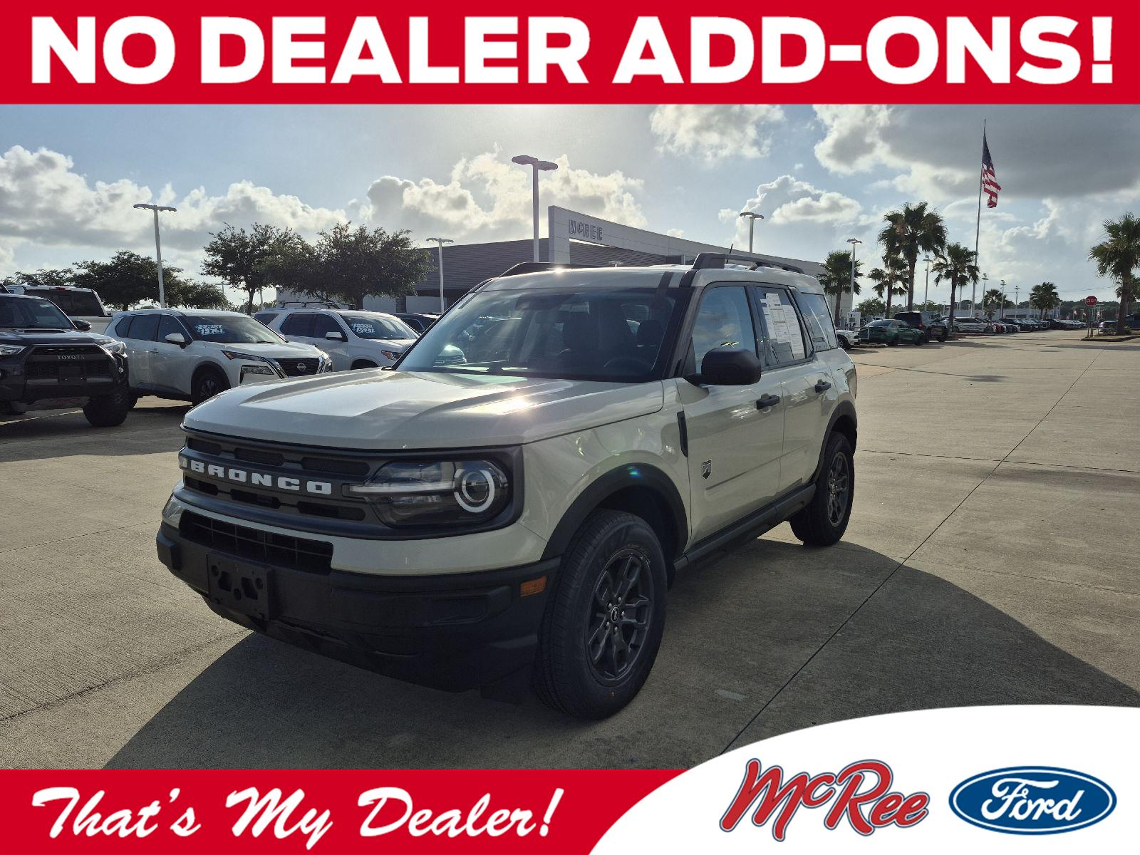 Desert Sand 2024 Ford Bronco Sport Big Bend AWD SUV / Crossover All-Wheel Drive 8-Speed Automatic