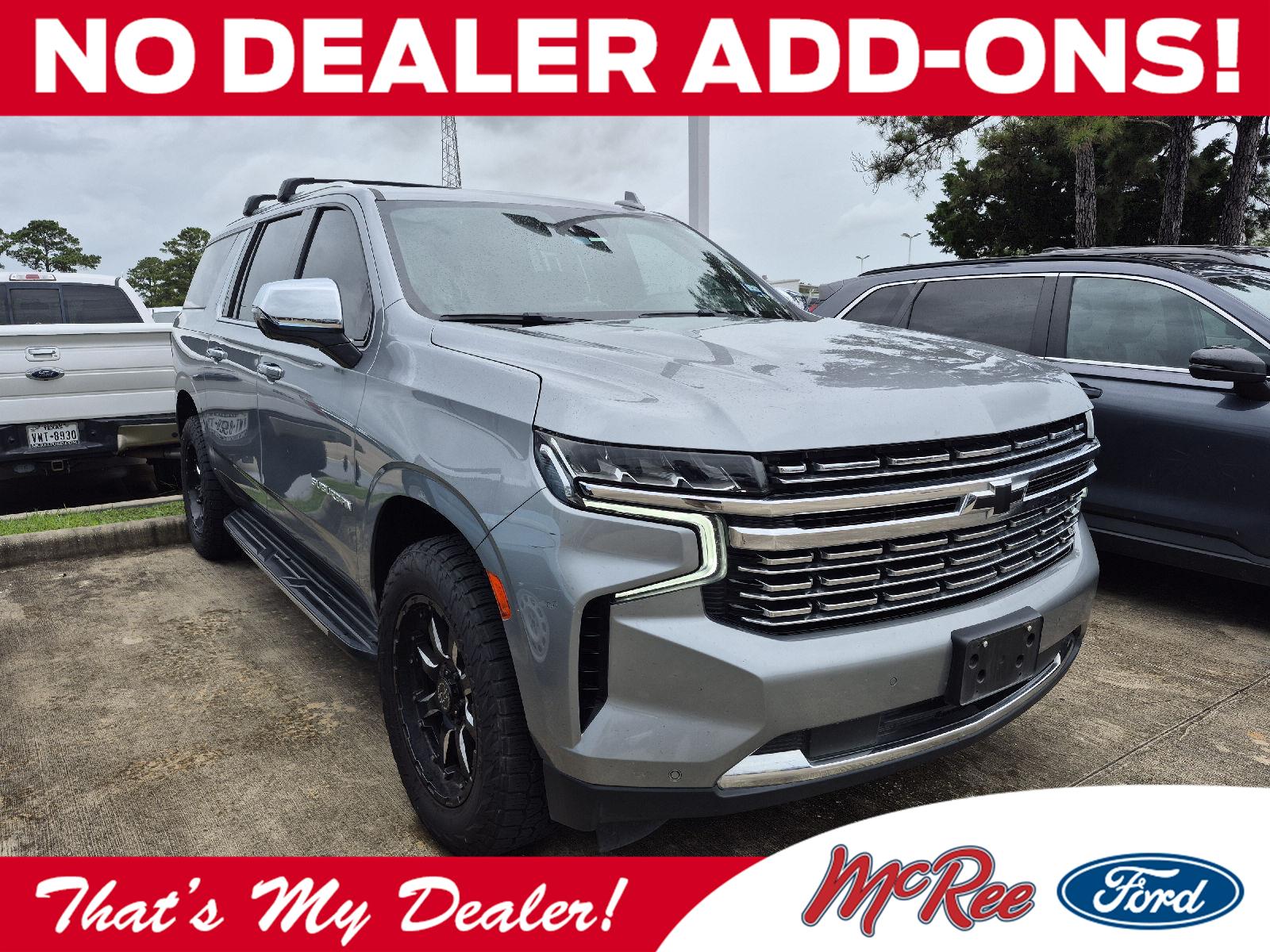 Sterling Gray Metallic 2023 Chevrolet Suburban SUV / Crossover Four-Wheel Drive Automatic
