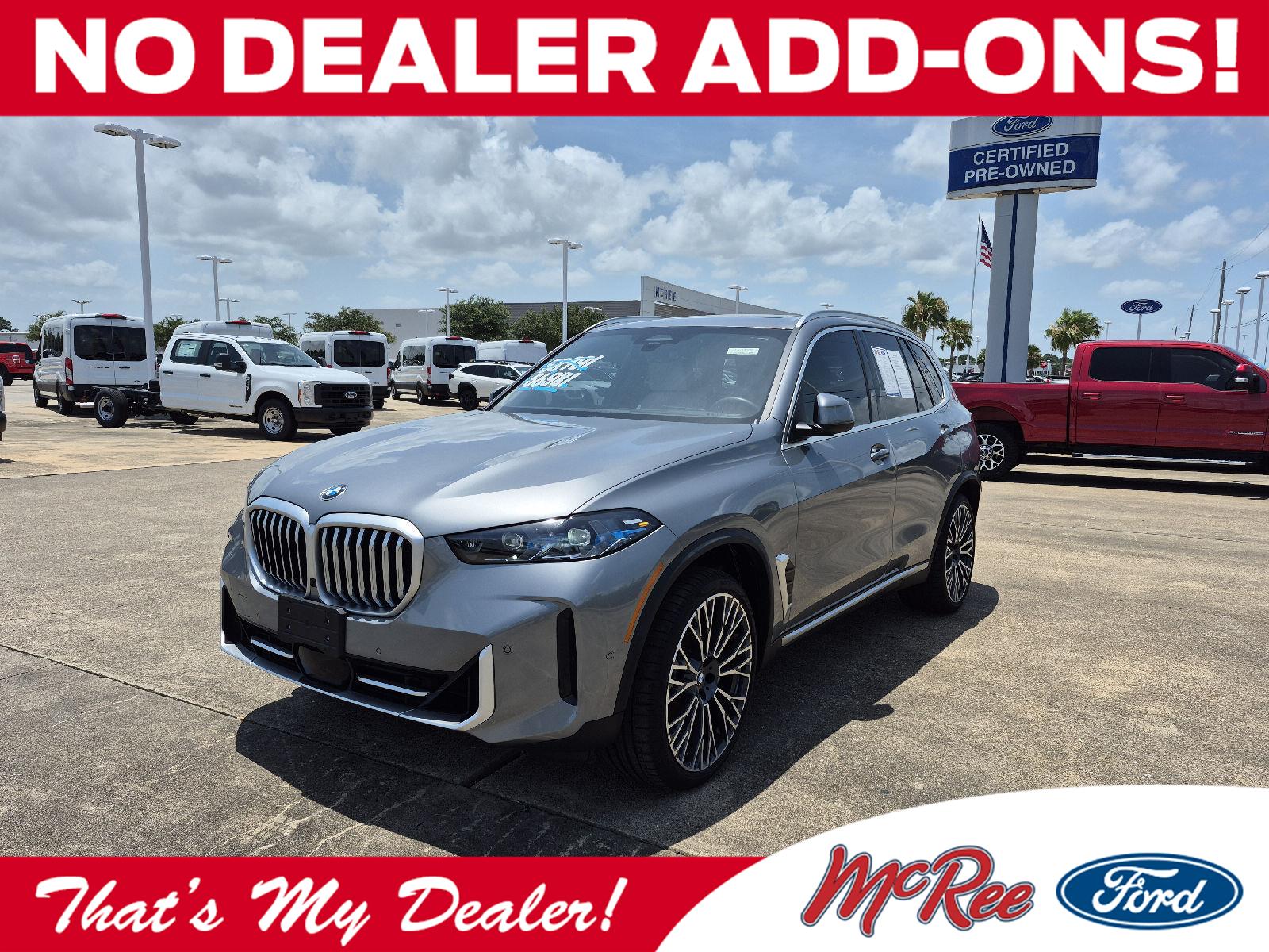 Gray (Skyscraper Grey Metallic) 2025 BMW X5 SUV / Crossover Rear-Wheel Drive Automatic