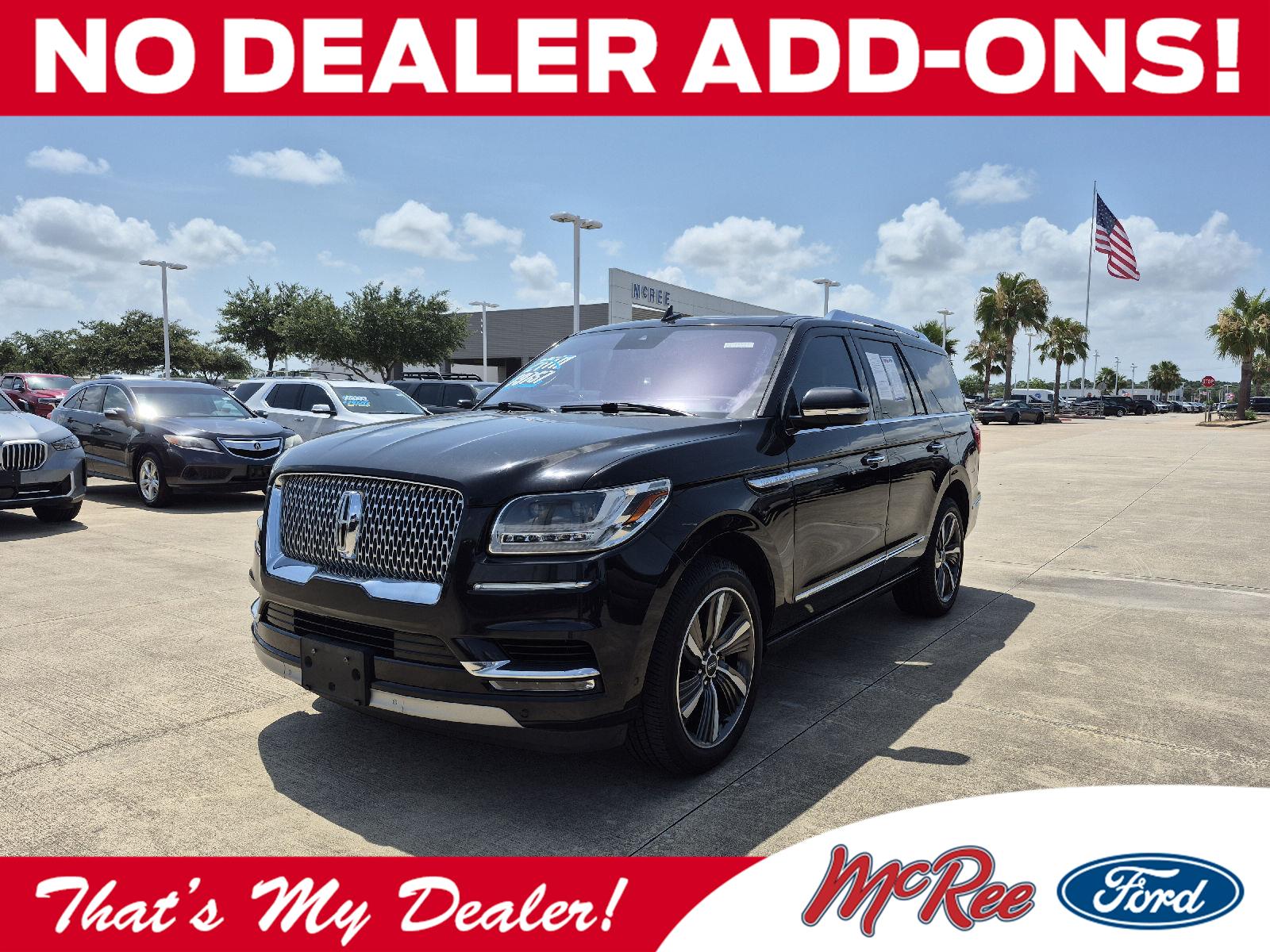 Infinite Black Metallic 2019 Lincoln Navigator SUV / Crossover Four-Wheel Drive Automatic