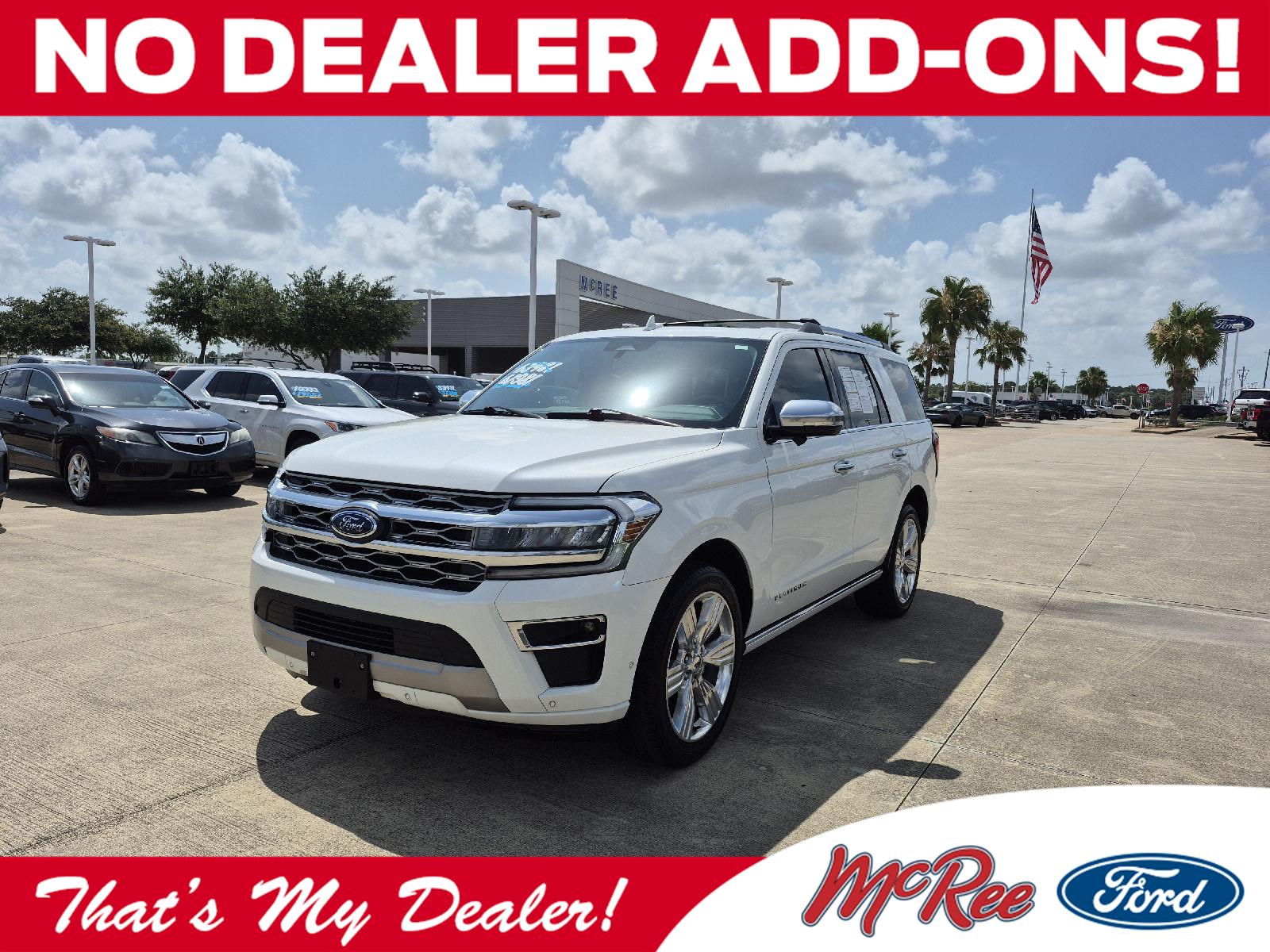 Star White Metallic Tri-Coat 2024 Ford Expedition SUV / Crossover 4X2 Automatic