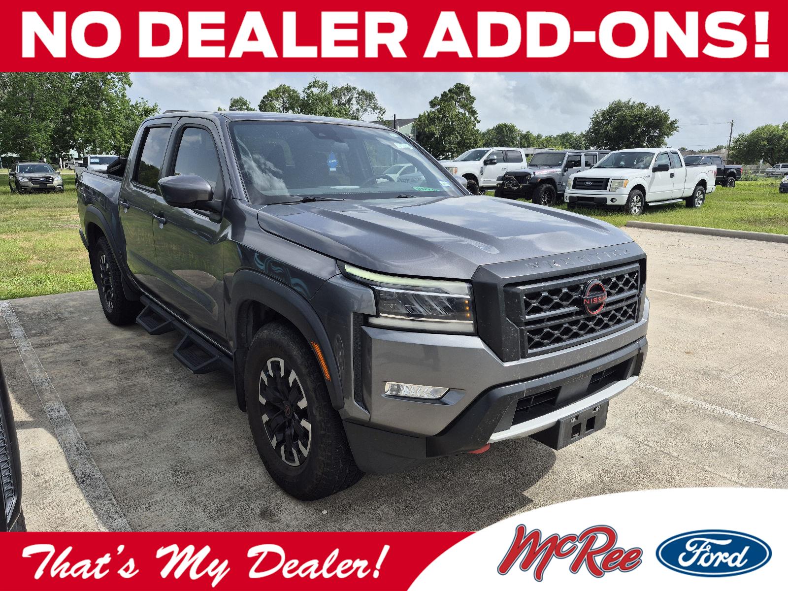 Gray (Gun Metallic) 2024 Nissan Frontier Pickup Truck 4X2 Automatic