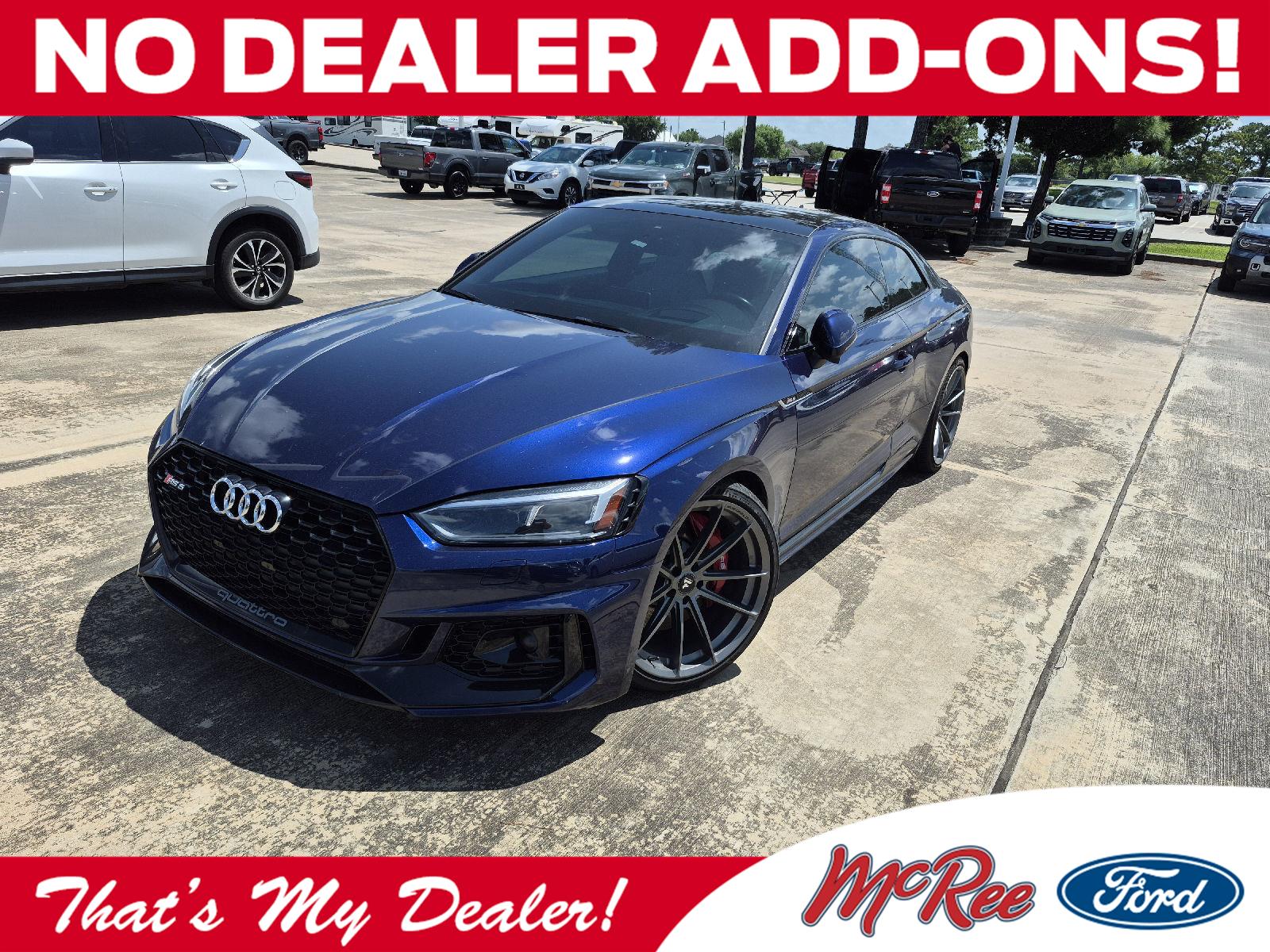 Navarra Blue Metallic 2018 Audi RS 5 Coupe All-Wheel Drive Automatic