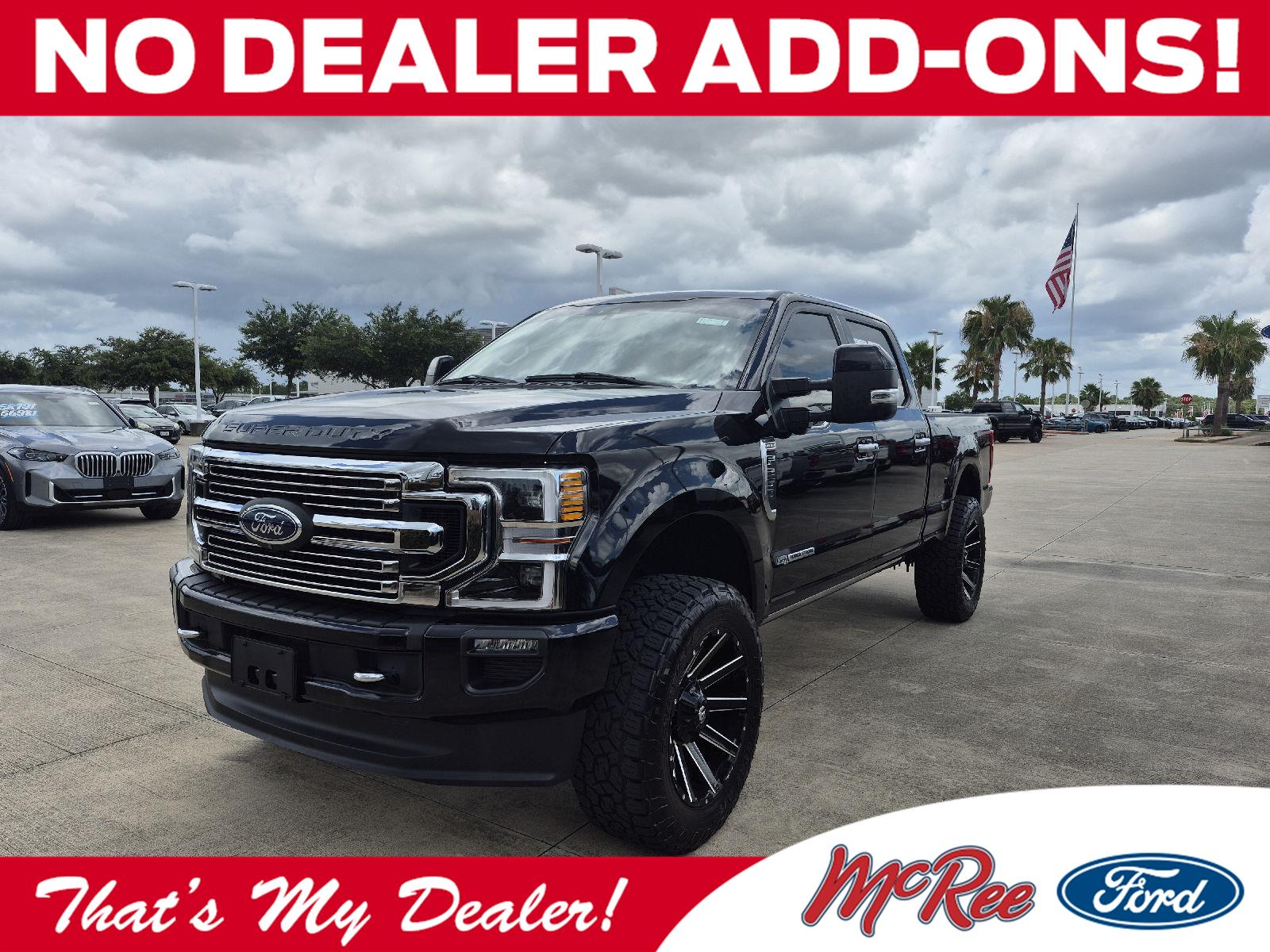 Agate Black 2020 Ford F-250 Super Duty Pickup Truck Four-Wheel Drive Automatic