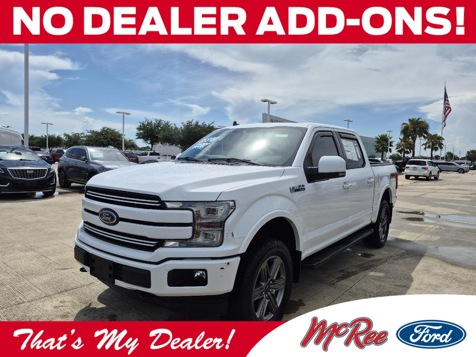 Oxford White 2020 Ford F-150 Pickup Truck Four-Wheel Drive Automatic