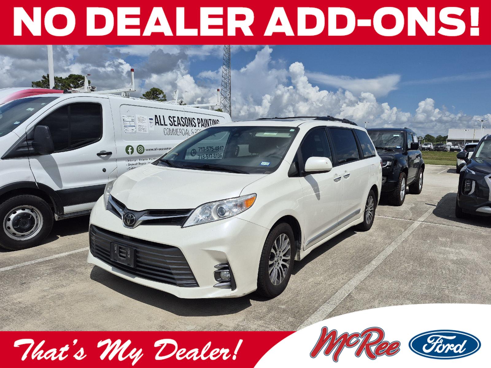 2019 Toyota Sienna XLE 8-Passenger FWD