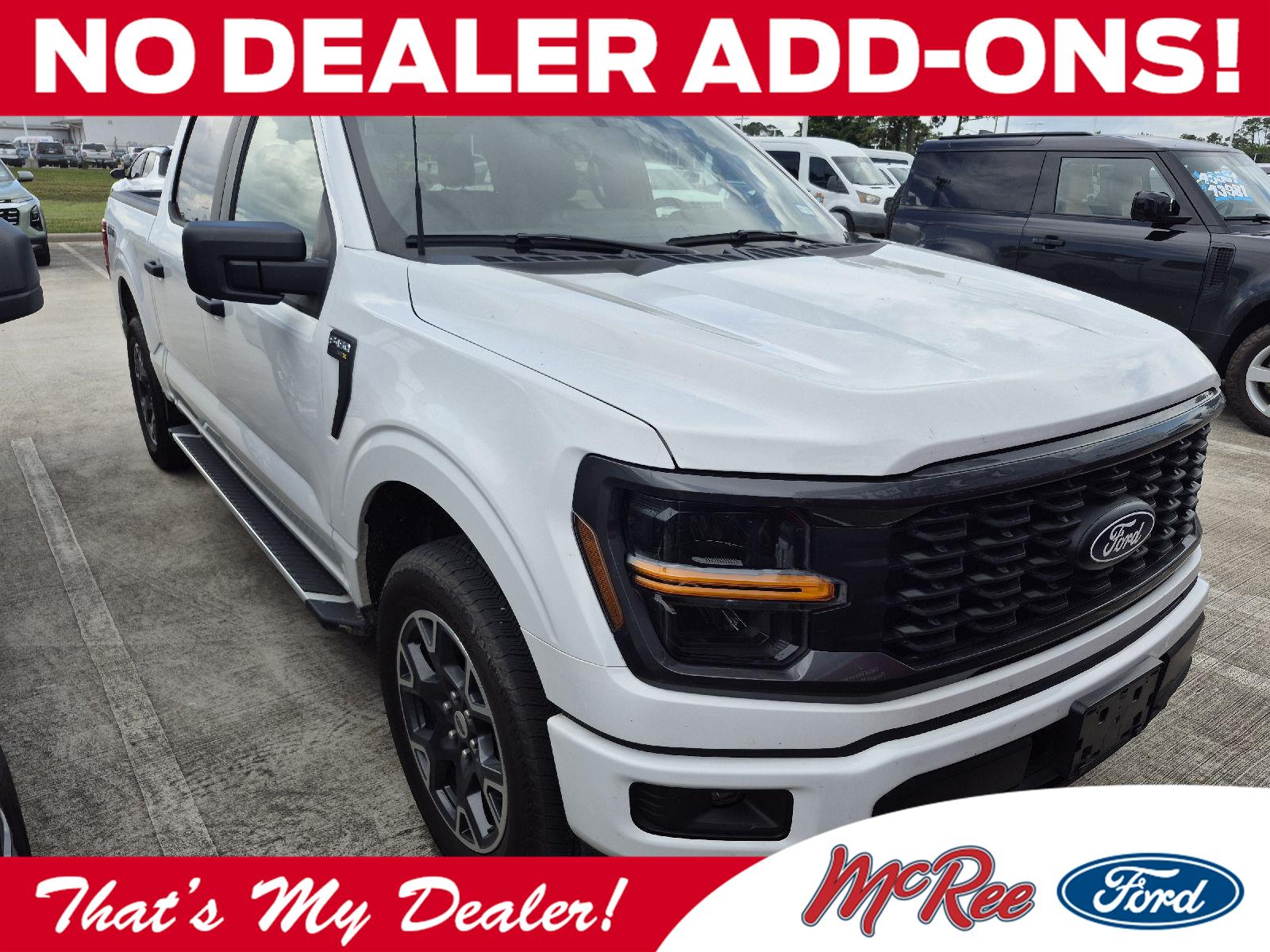 Oxford White 2025 Ford F-150 Pickup Truck Four-Wheel Drive Automatic
