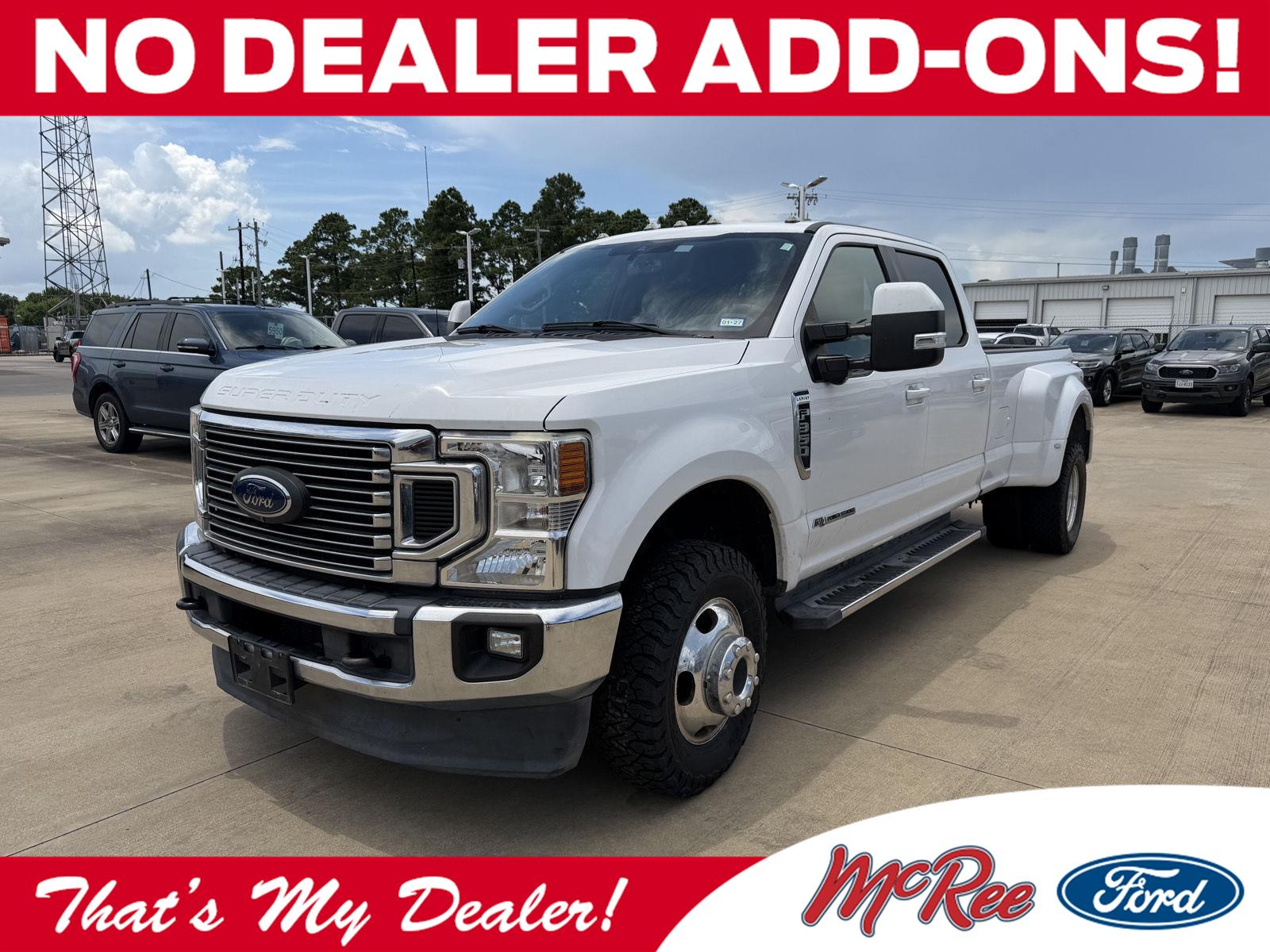 Oxford White 2020 Ford F-350 Super Duty Pickup Truck Four-Wheel Drive Automatic
