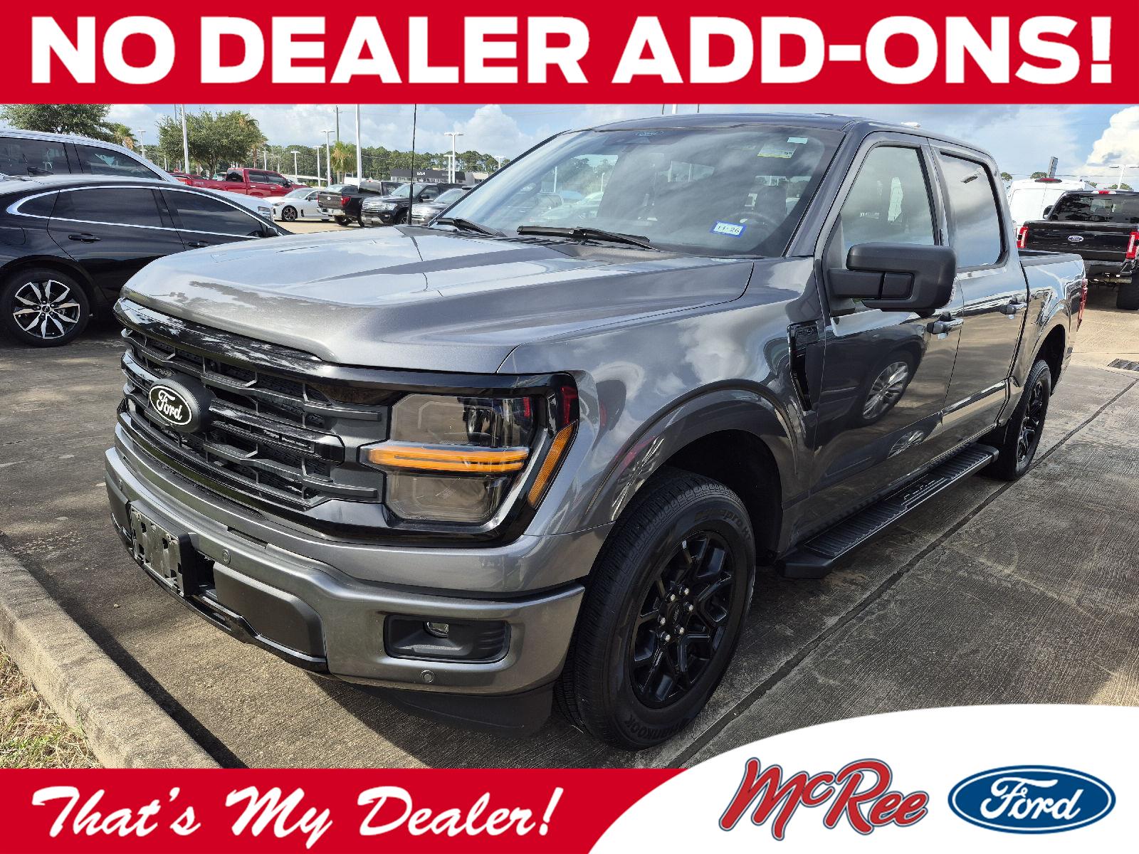 Carbonized Gray 2024 Ford F-150 Pickup Truck 4X2 Automatic