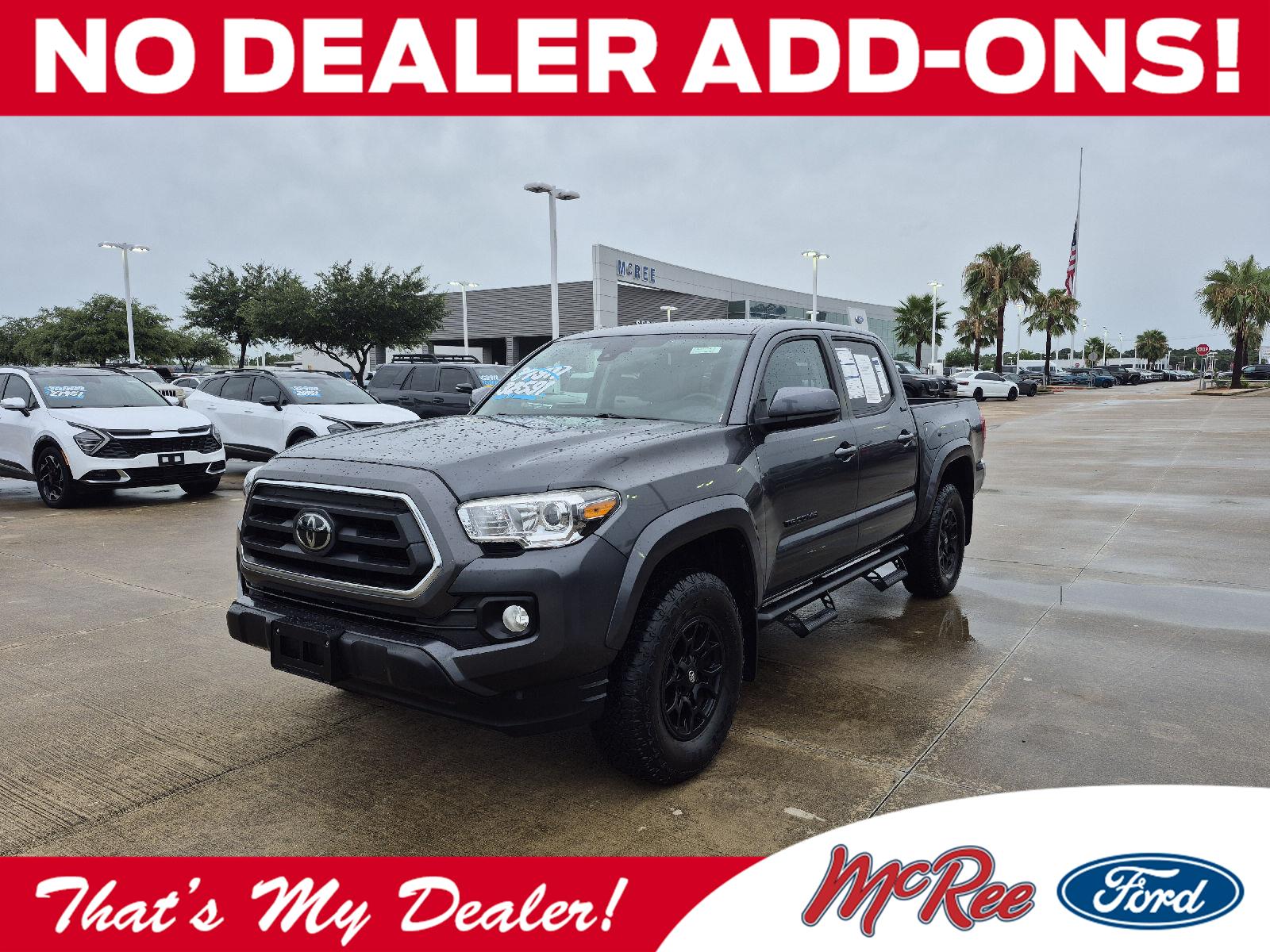 Magnetic Gray Metallic 2022 Toyota Tacoma Pickup Truck 4X2 Automatic