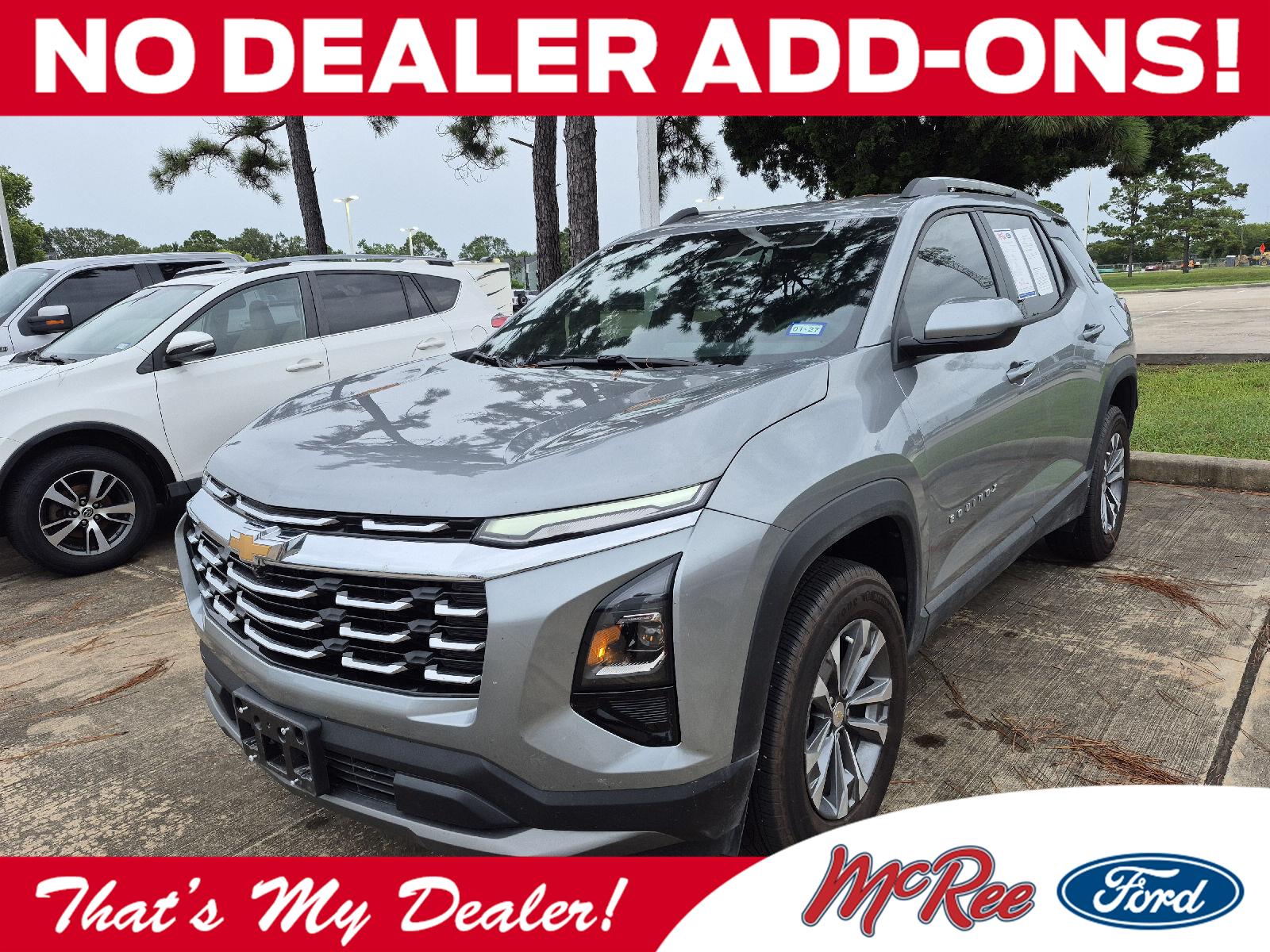 Sterling Gray Metallic 2025 Chevrolet Equinox SUV / Crossover Front-Wheel Drive Continuously Variable Transmission