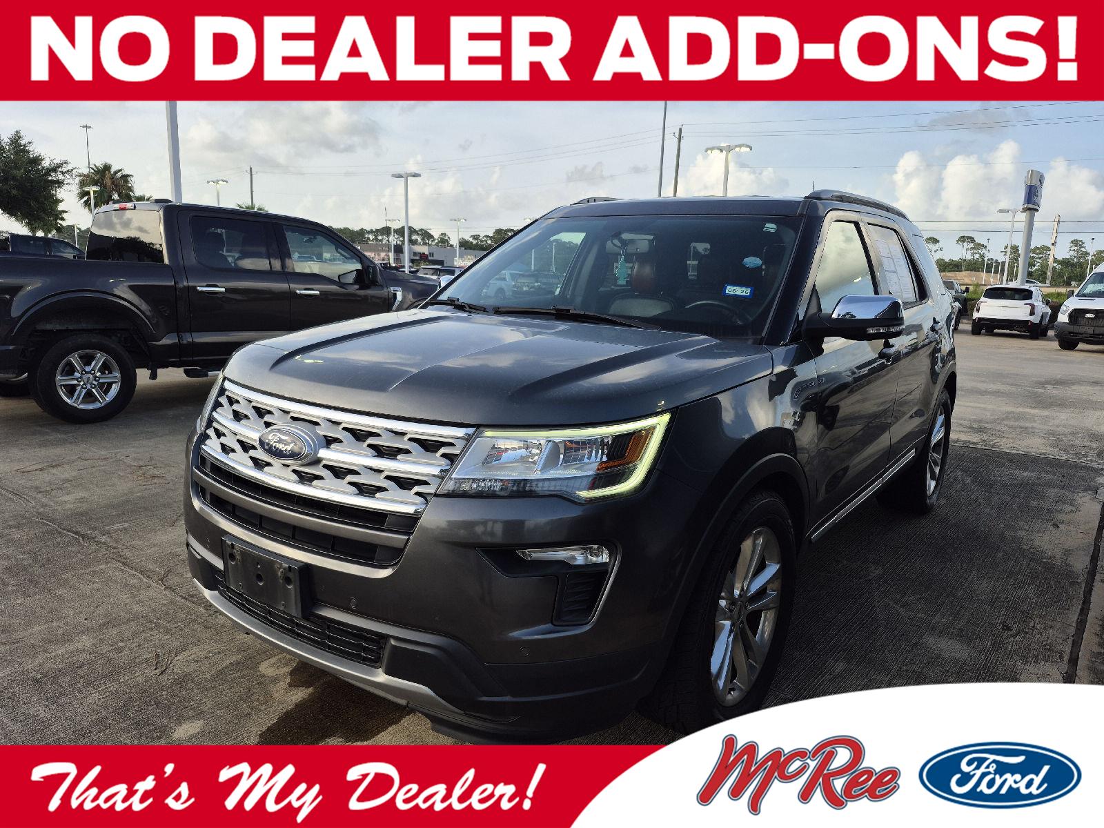 Gray (Magnetic) 2019 Ford Explorer SUV / Crossover Front-Wheel Drive 6-Speed Automatic