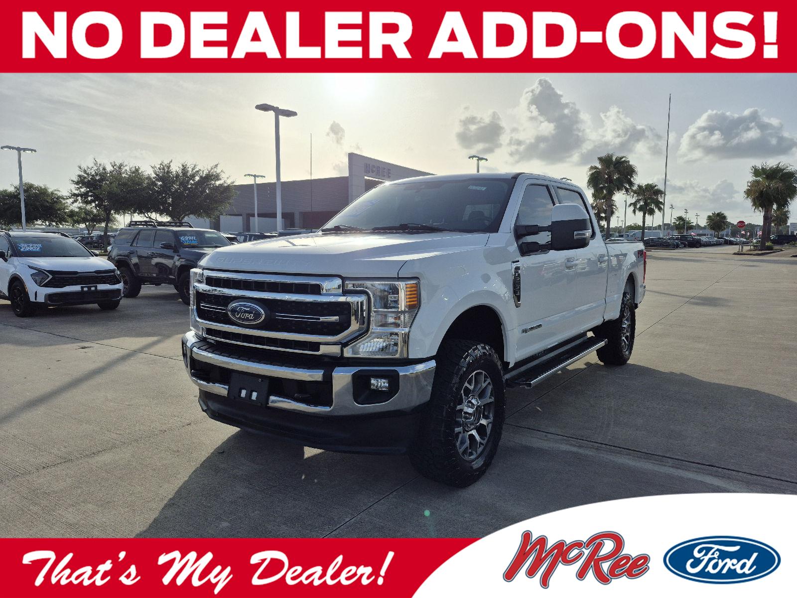 Oxford White 2020 Ford F-250 Super Duty Pickup Truck Four-Wheel Drive 6-Speed Automatic