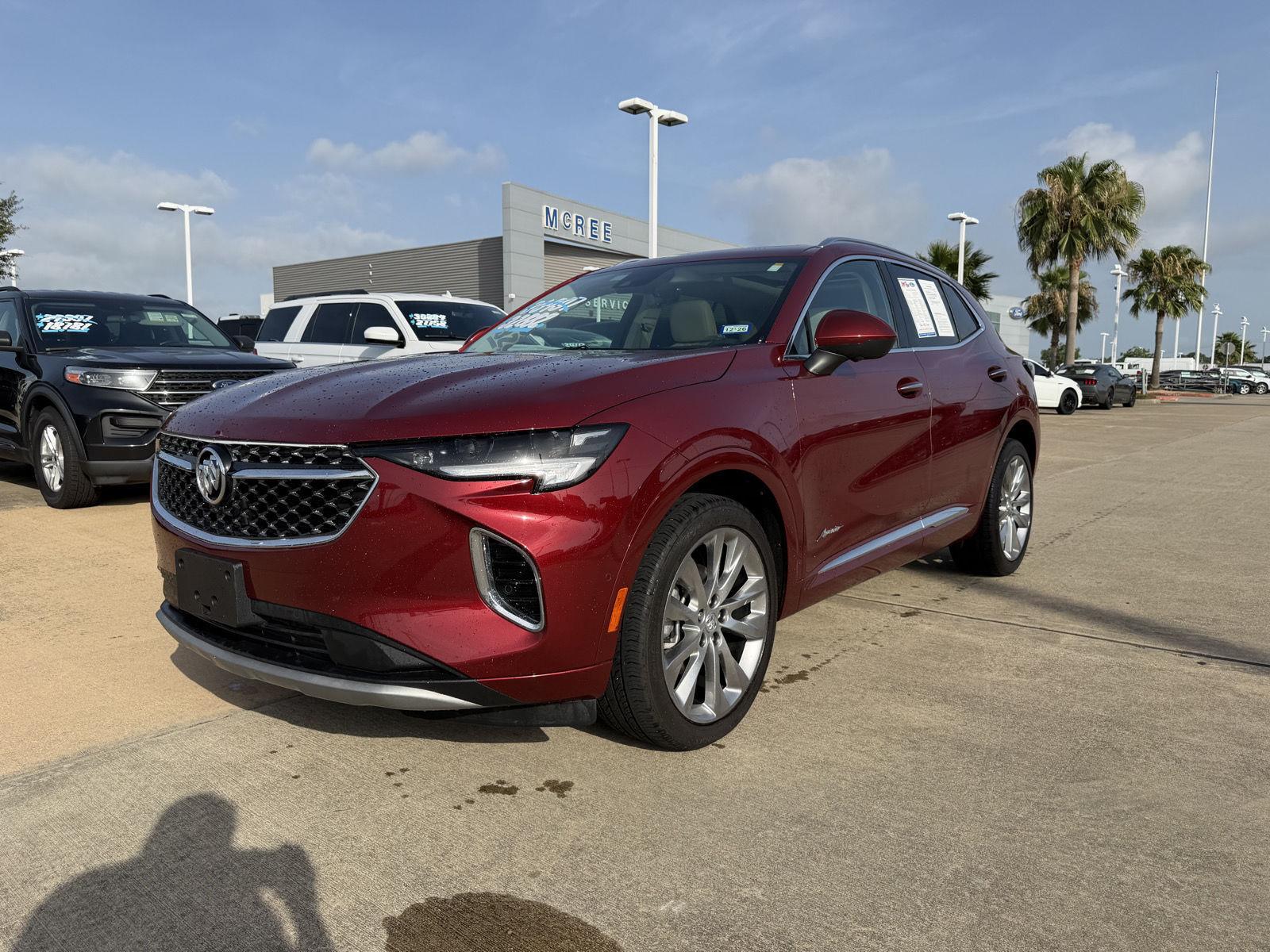 Cinnabar Metallic 2023 Buick Envision SUV / Crossover All-Wheel Drive 9-Speed Automatic