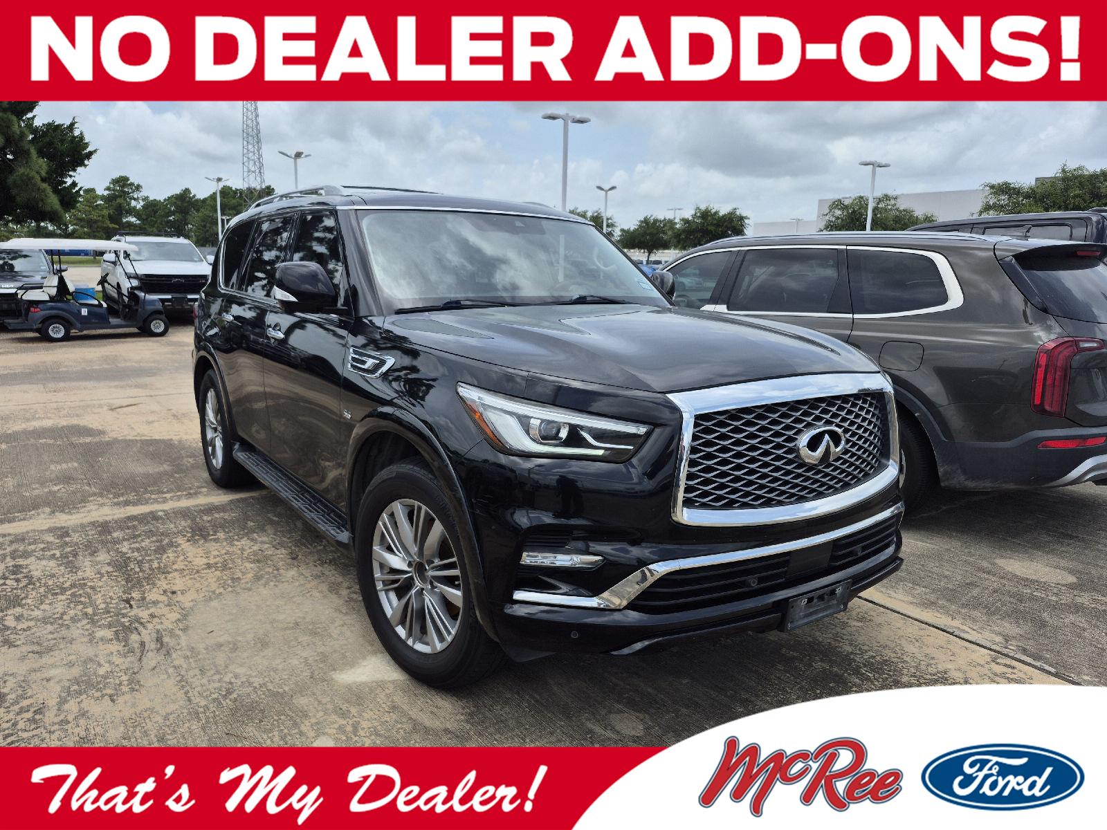 Gray (Graphite Shadow) 2019 INFINITI QX80 SUV / Crossover Rear-Wheel Drive Automatic
