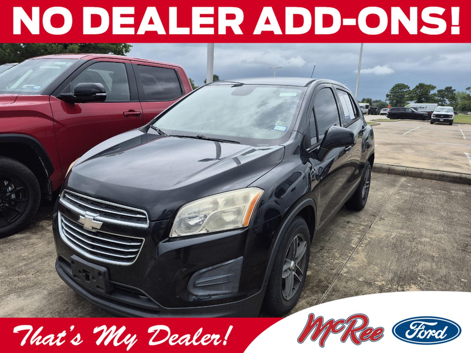 Black Granite Metallic 2016 Chevrolet Trax SUV / Crossover Front-Wheel Drive 6-Speed Automatic