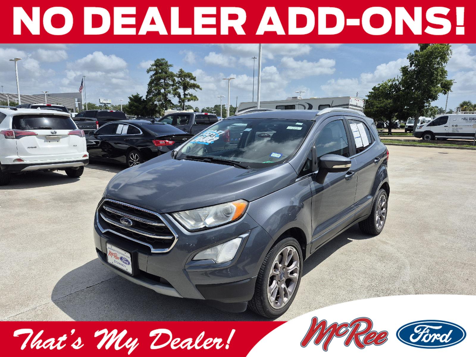 Smoke 2020 Ford EcoSport SUV / Crossover Front-Wheel Drive 6-Speed Automatic