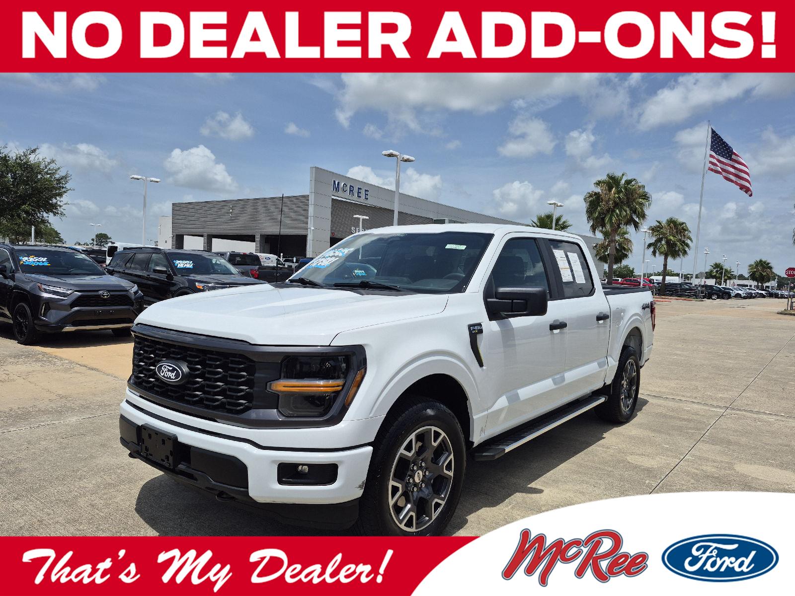 Oxford White 2025 Ford F-150 Pickup Truck Four-Wheel Drive Automatic