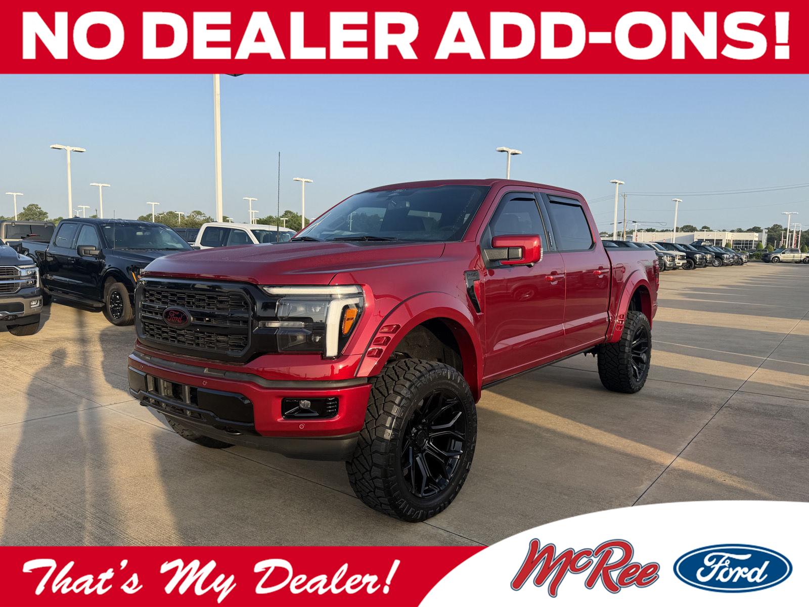 Ruby Red Metallic Tinted Clearcoat 2026 Ford F-150 Pickup Truck Four-Wheel Drive Automatic