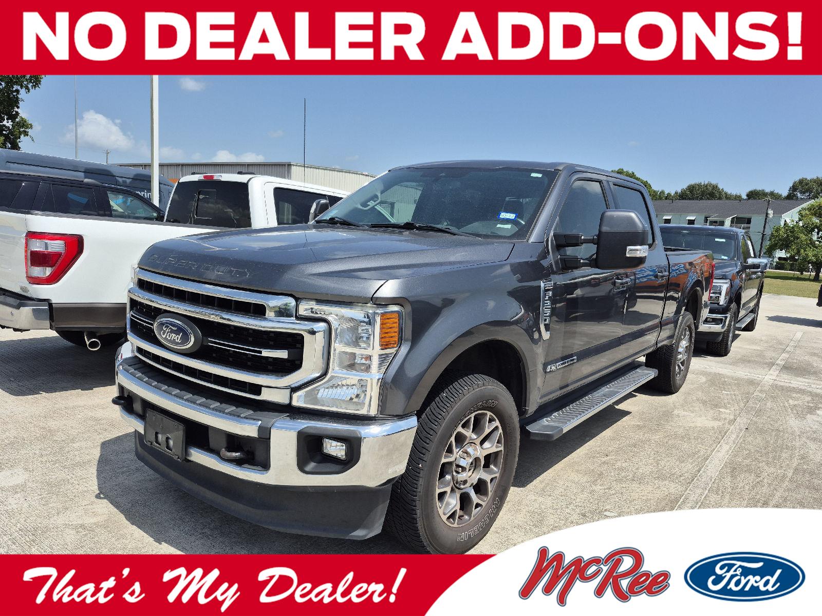 Gray (Magnetic) 2020 Ford F-250 Super Duty Pickup Truck Four-Wheel Drive Automatic