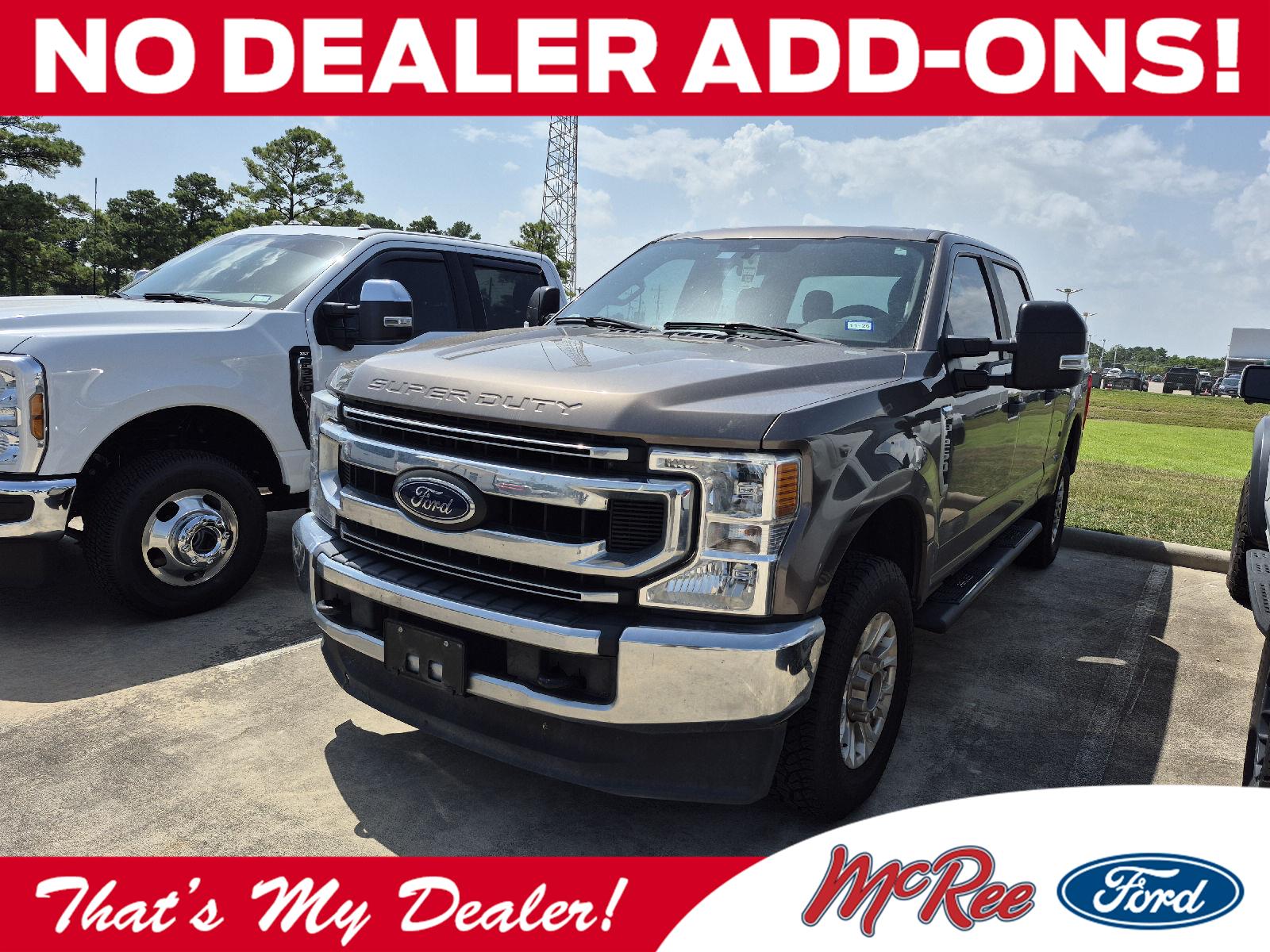 Stone Gray 2020 Ford F-250 Super Duty Pickup Truck Four-Wheel Drive 6-Speed Automatic