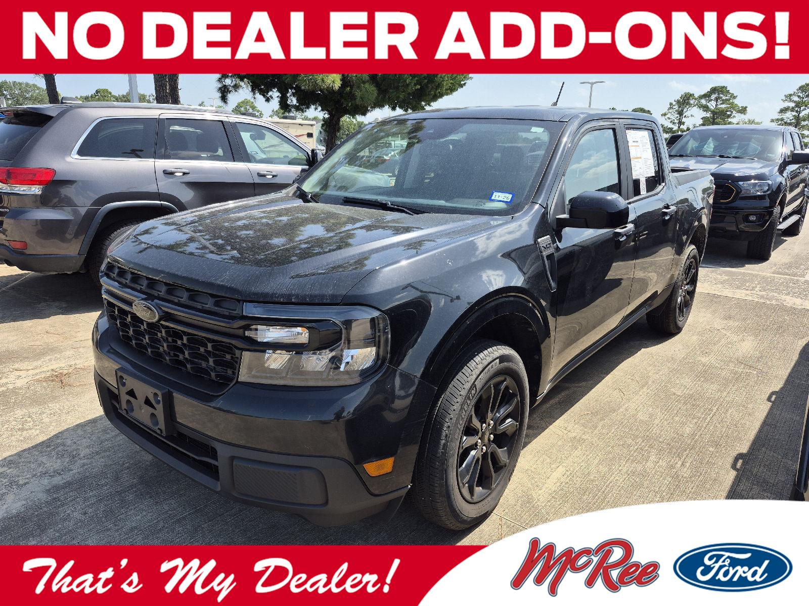 Shadow Black 2024 Ford Maverick Pickup Truck All-Wheel Drive 8-Speed Automatic