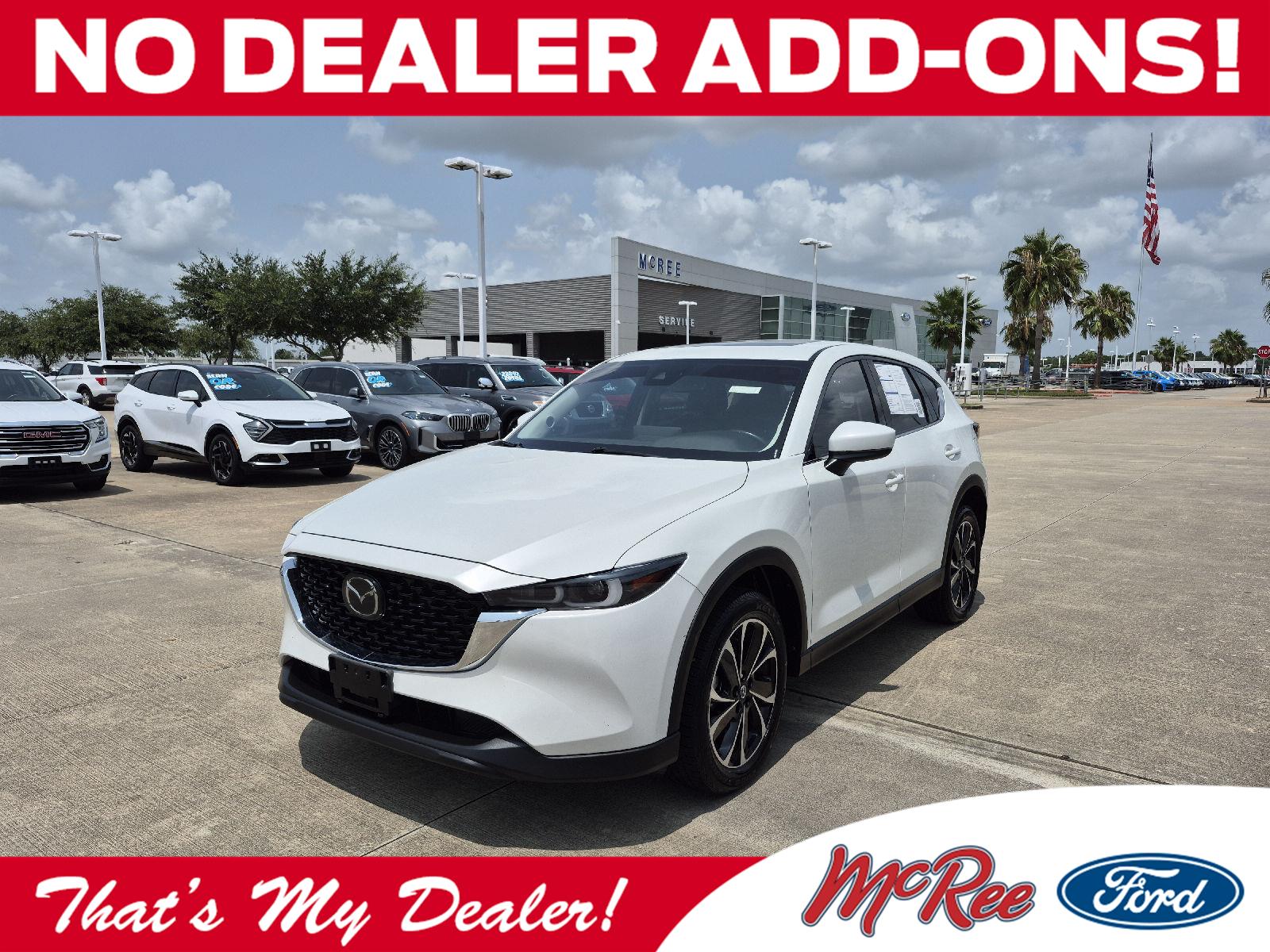 Rhodium White Metallic 2023 Mazda CX-5 SUV / Crossover All-Wheel Drive Automatic