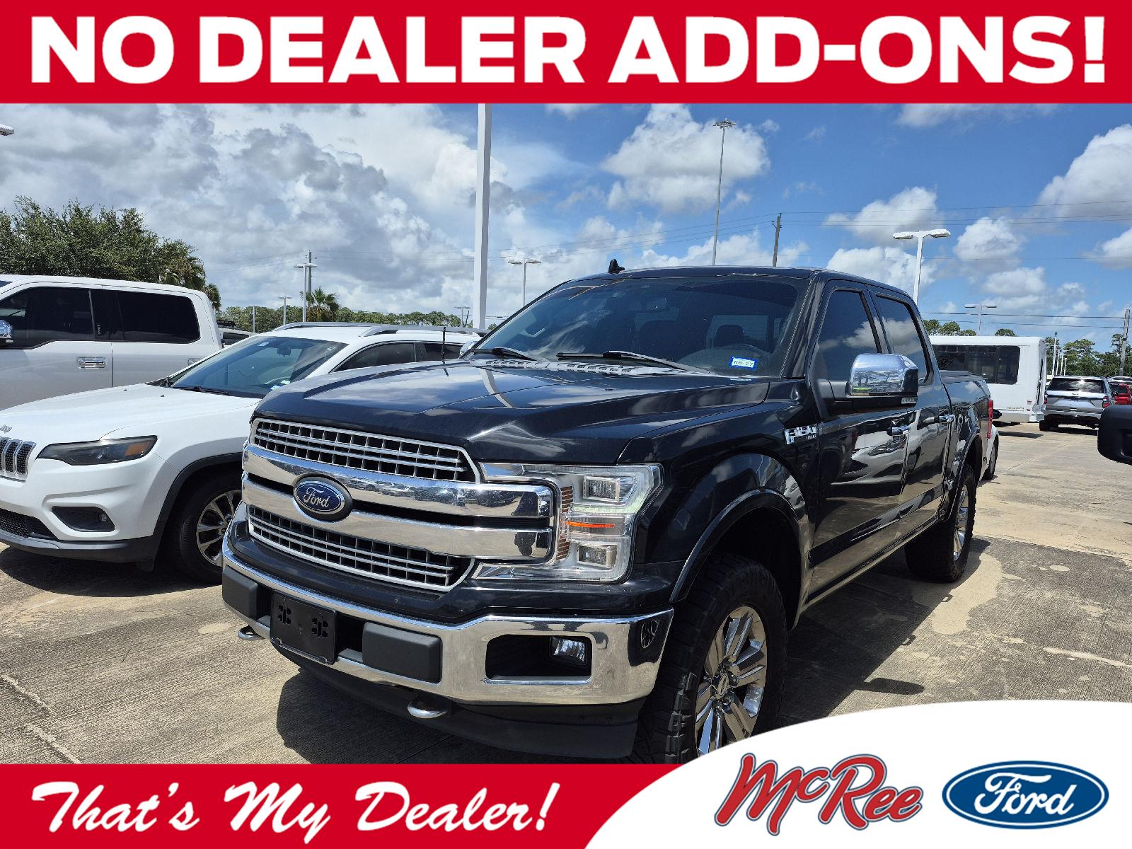 Shadow Black 2018 Ford F-150 Pickup Truck Four-Wheel Drive Automatic