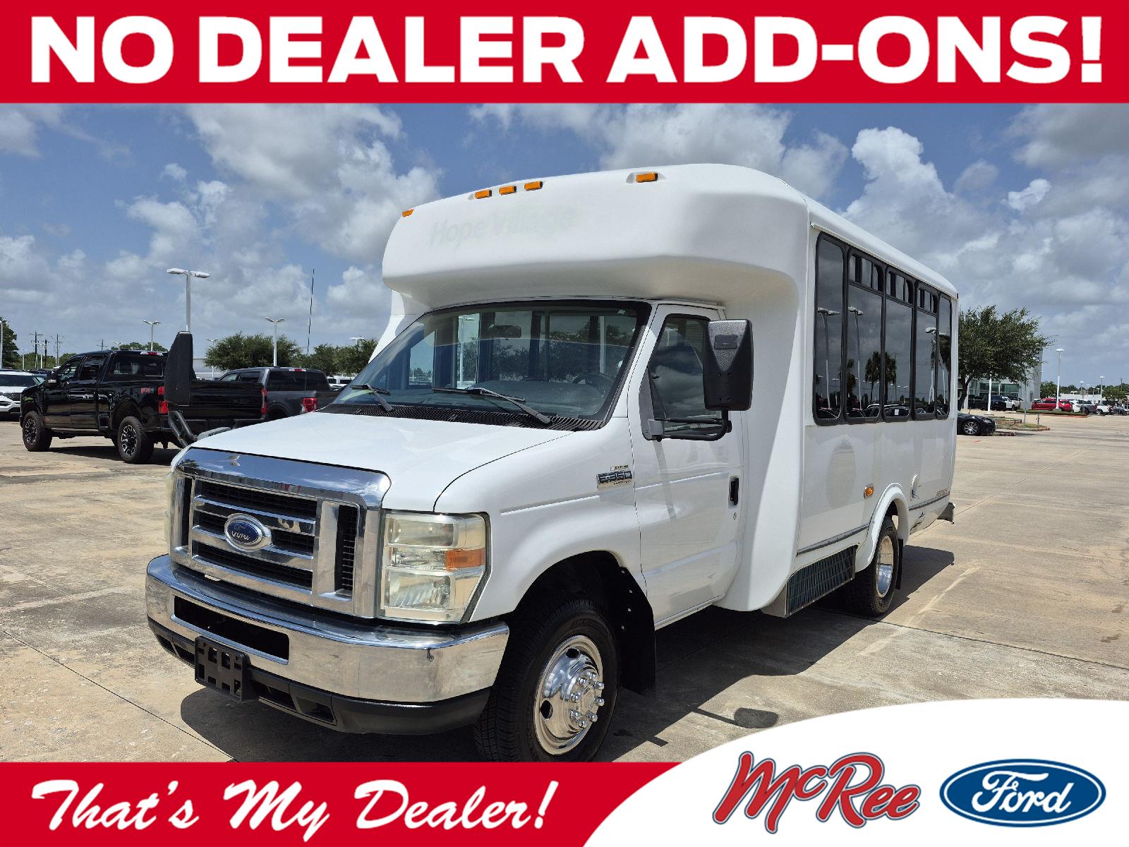 2013 Ford E-Series Chassis Van Rear-Wheel Drive 5-Speed Automatic Overdrive