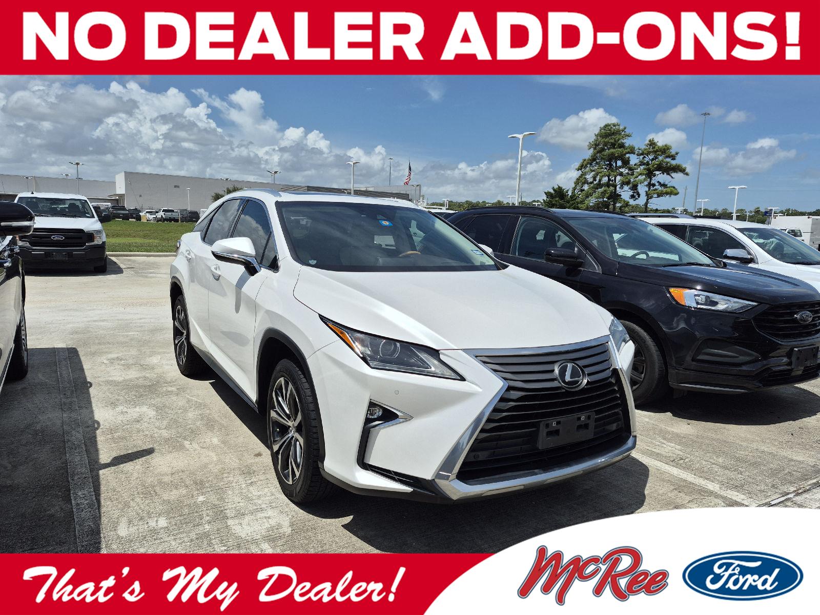 Eminent White Pearl 2018 Lexus RX SUV / Crossover Front-Wheel Drive Automatic