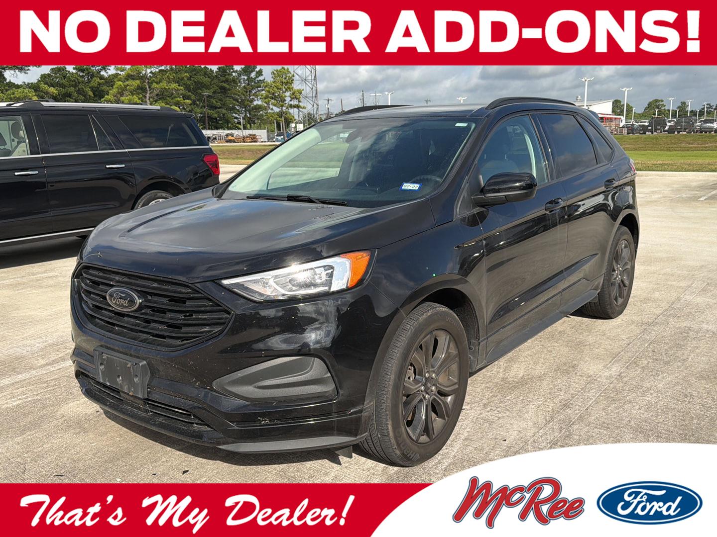 Agate Black 2024 Ford Edge SUV / Crossover All-Wheel Drive 8-Speed Automatic