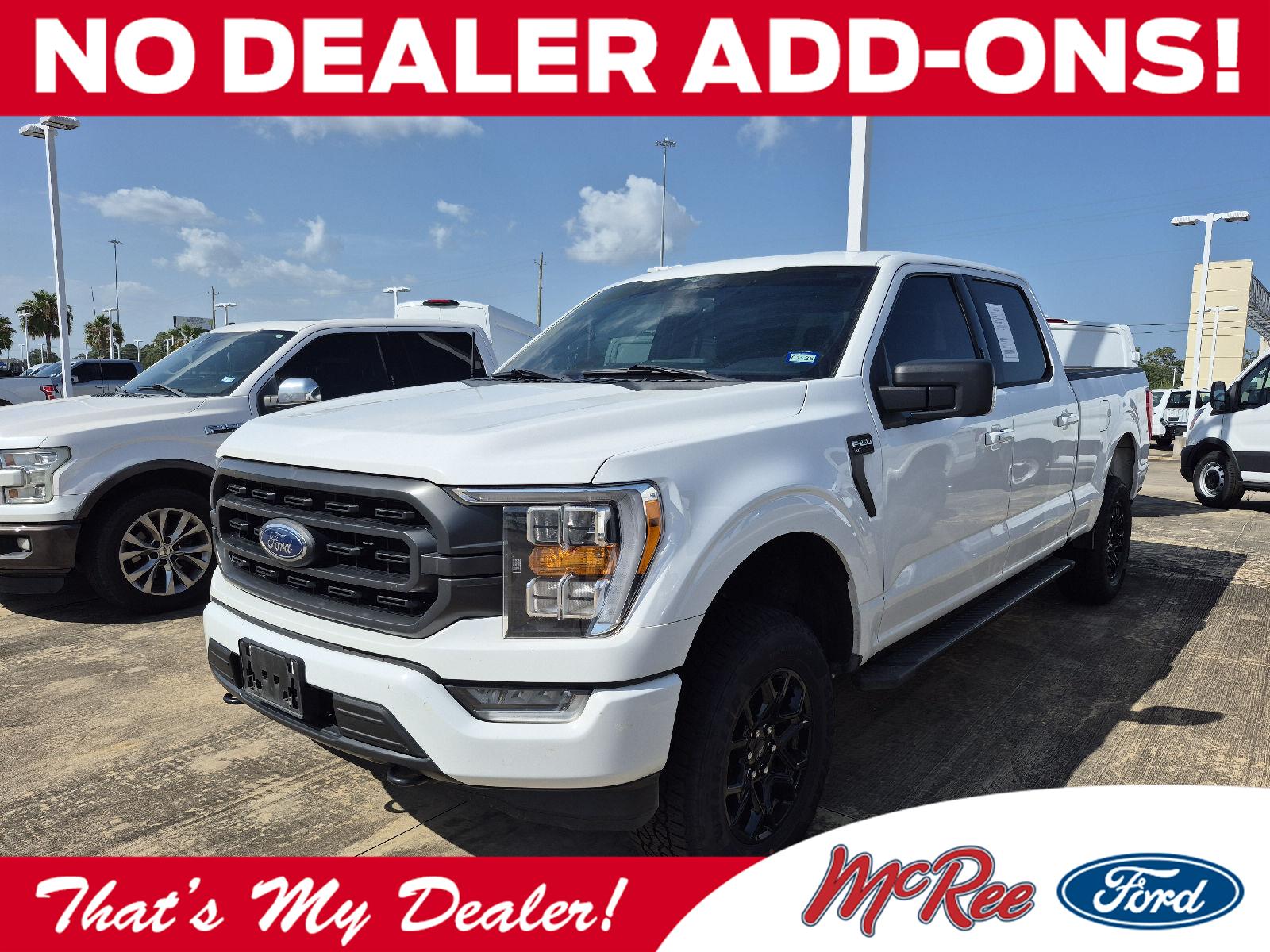 Oxford White 2023 Ford F-150 Pickup Truck Four-Wheel Drive Automatic