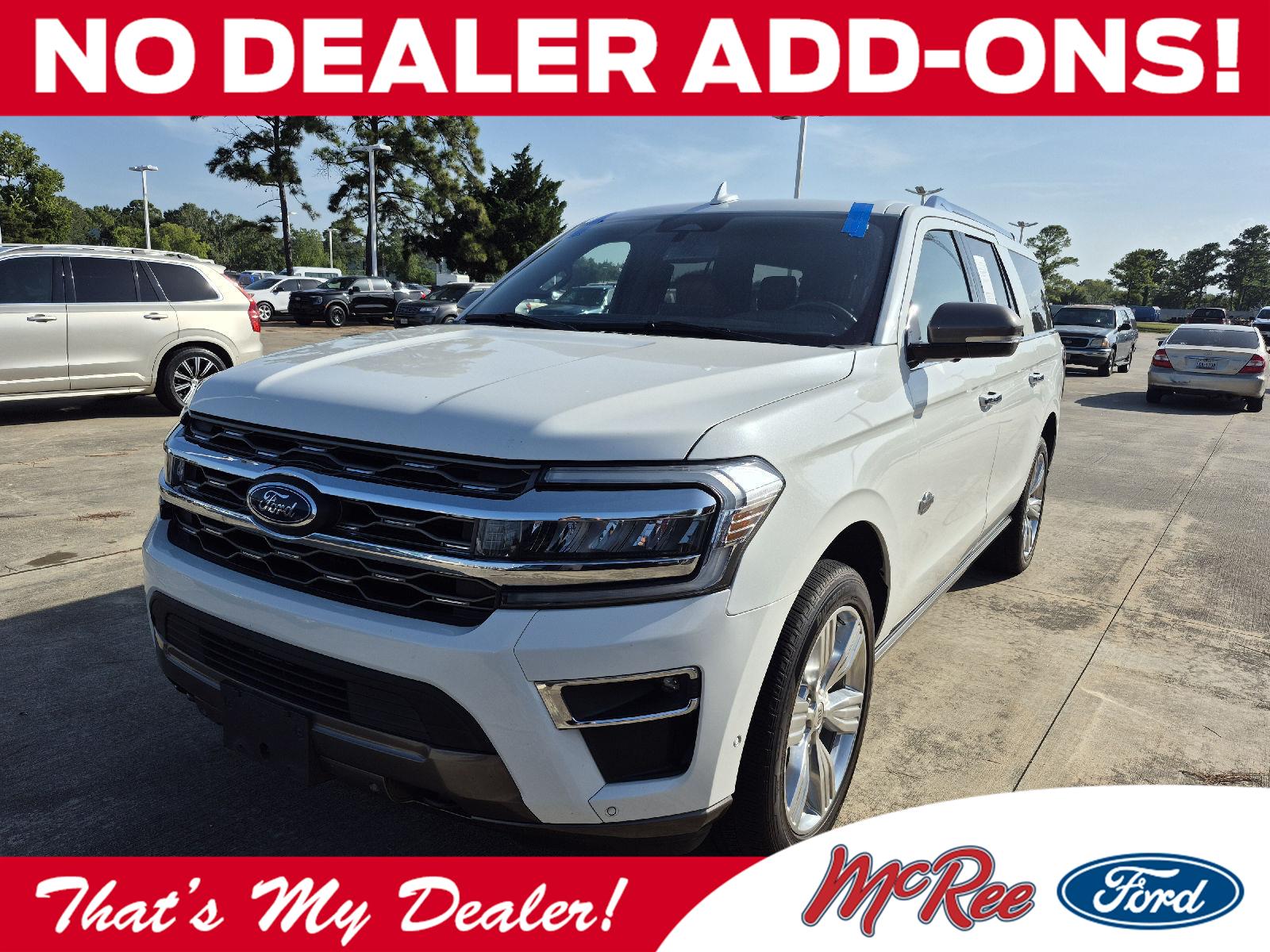 Star White Metallic Tri-Coat 2022 Ford Expedition SUV / Crossover Four-Wheel Drive Automatic