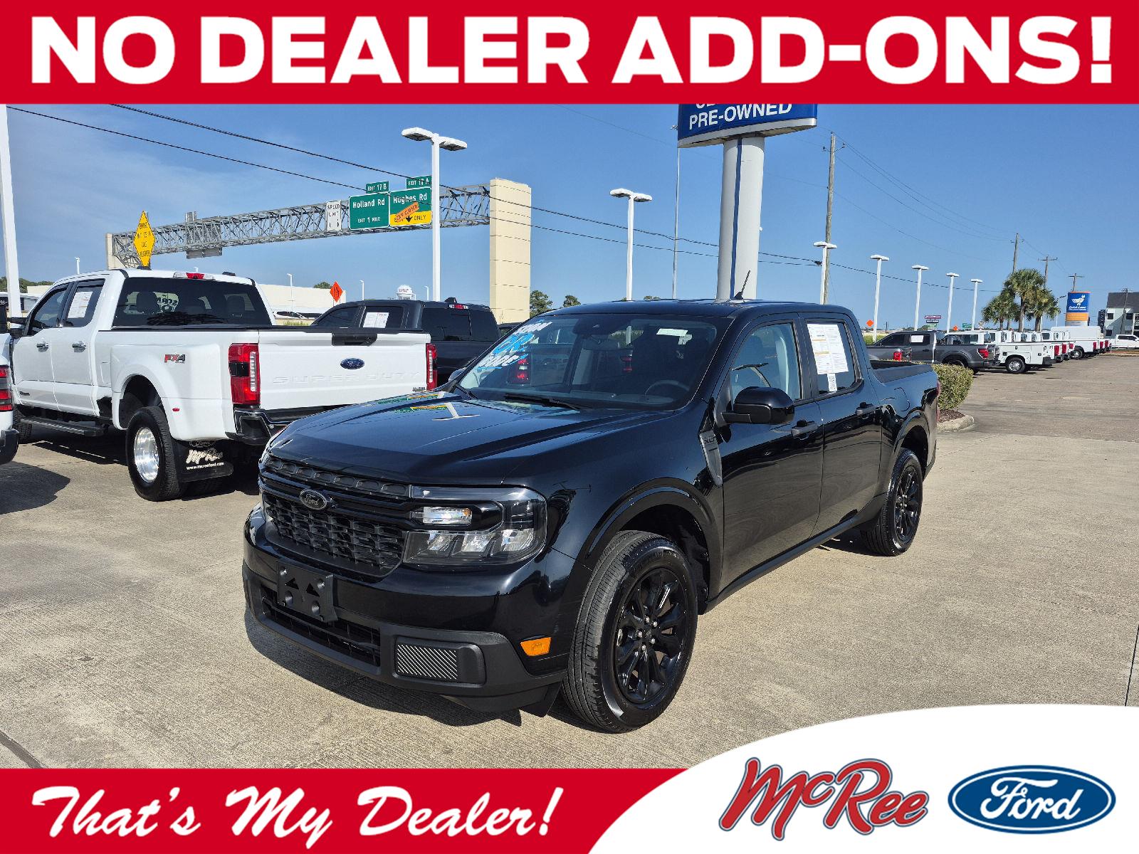 Shadow Black 2024 Ford Maverick Pickup Truck All-Wheel Drive 8-Speed Automatic
