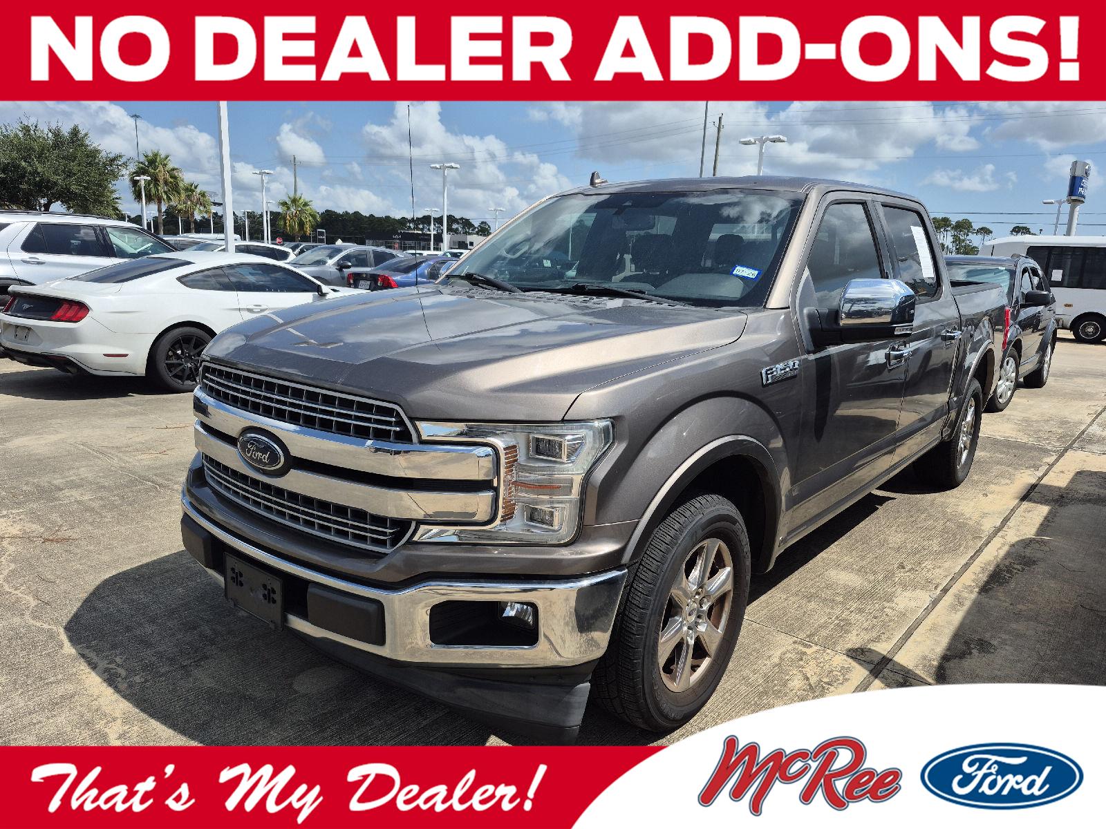 Stone Gray 2018 Ford F-150 Pickup Truck 4X2 Automatic
