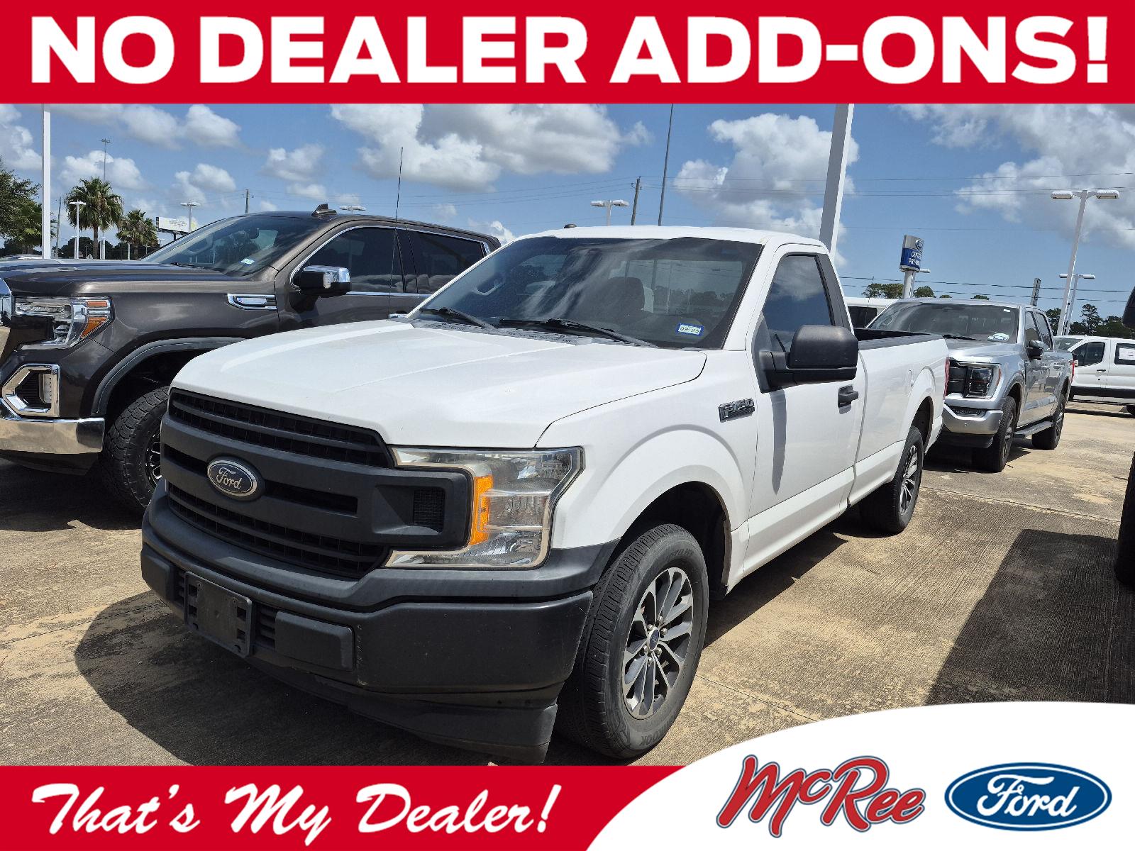 Oxford White 2018 Ford F-150 Pickup Truck 4X2 6-Speed Automatic