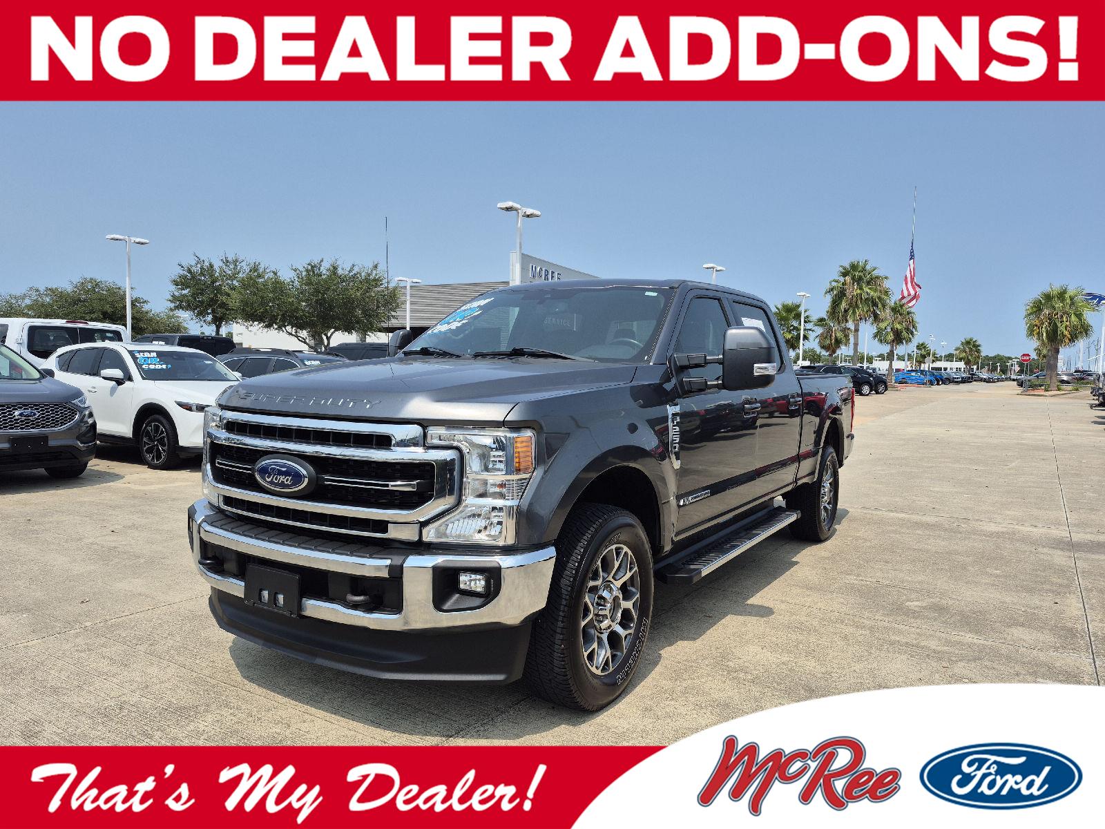 Gray (Magnetic) 2020 Ford F-250 Super Duty Pickup Truck Four-Wheel Drive Automatic