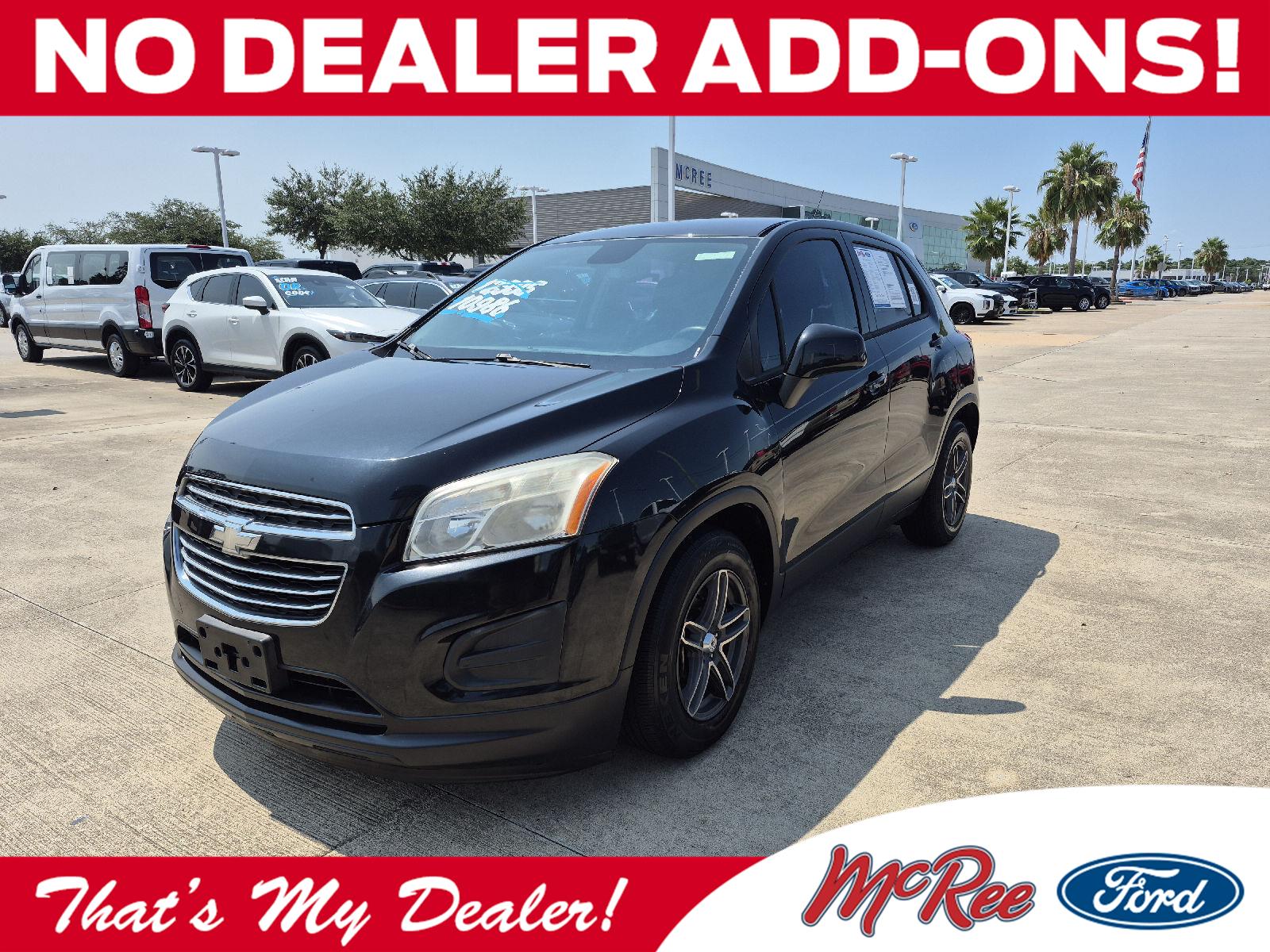 Black Granite Metallic 2016 Chevrolet Trax SUV / Crossover Front-Wheel Drive 6-Speed Automatic
