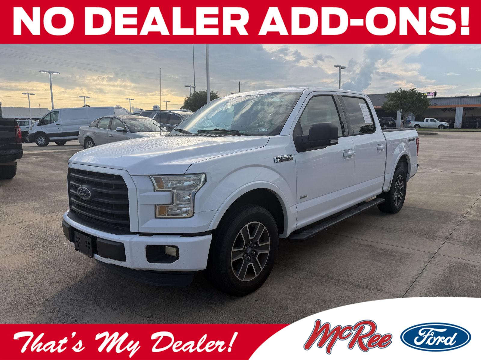 Oxford White 2015 Ford F-150 Pickup Truck 4X2 6-Speed Automatic