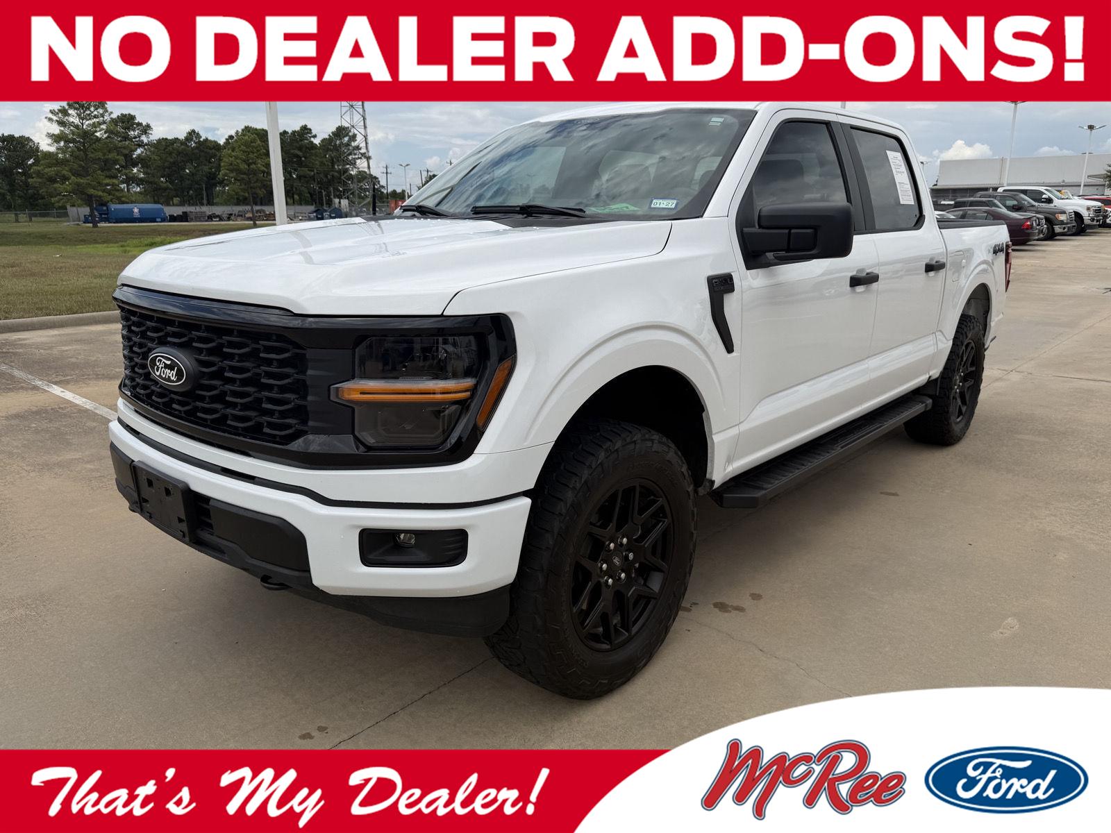 Oxford White 2024 Ford F-150 Pickup Truck Four-Wheel Drive Automatic