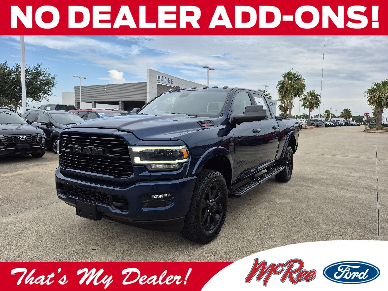 Patriot Blue Pearlcoat 2021 RAM 2500 Pickup Truck Four-Wheel Drive 6-Speed Automatic